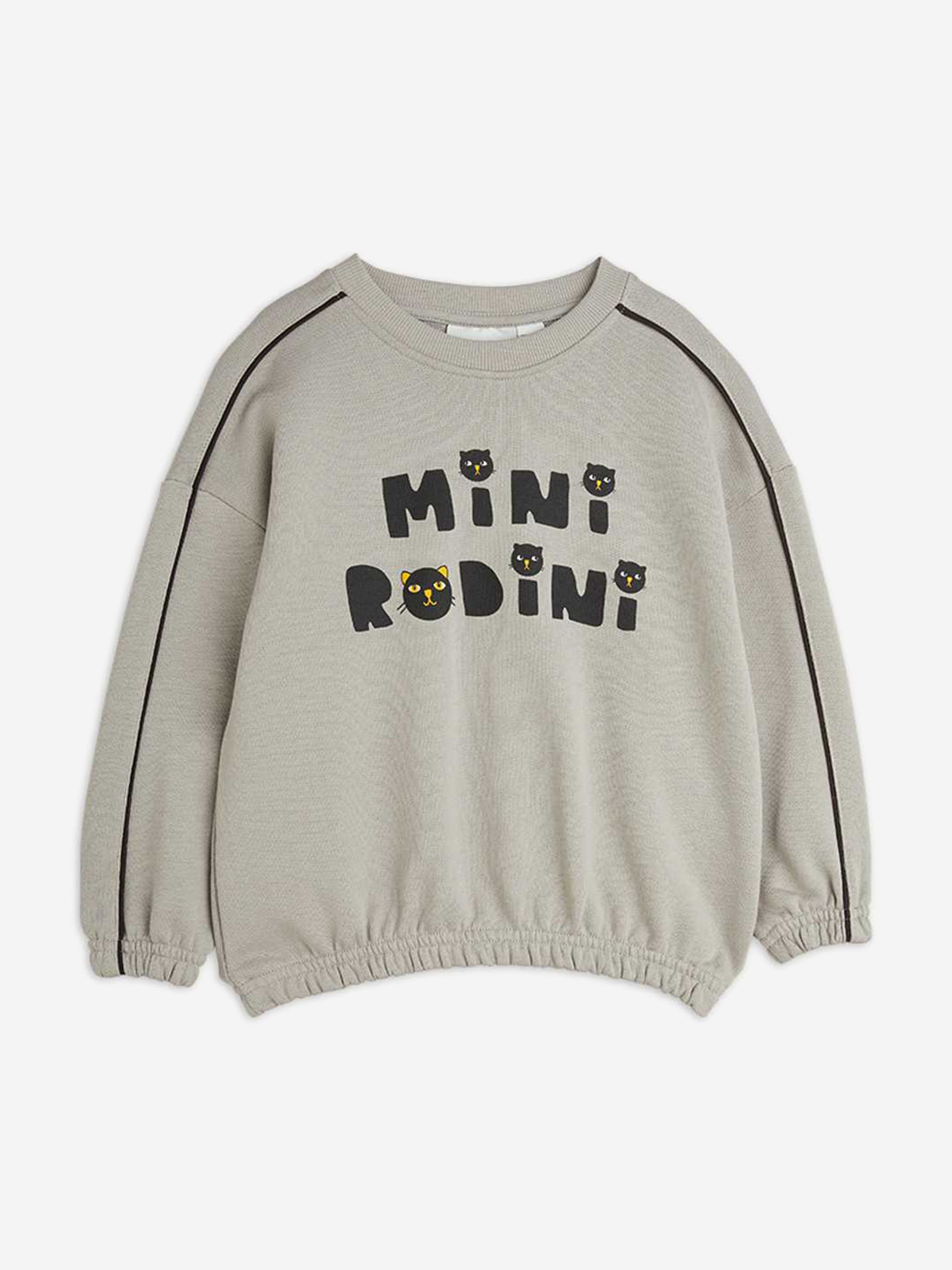 Boys Cats Sweatshirt in Grey