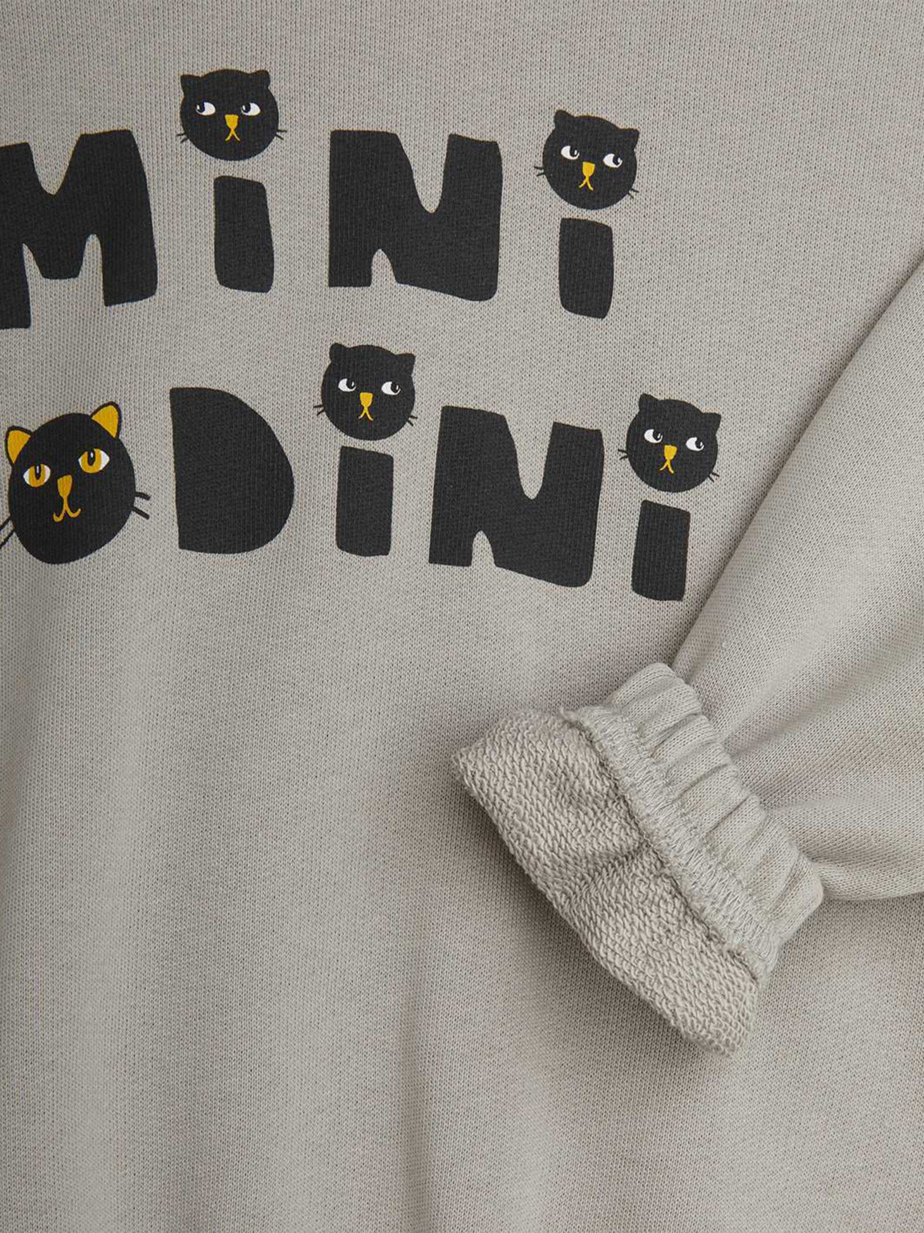 Boys Cats Sweatshirt in Grey