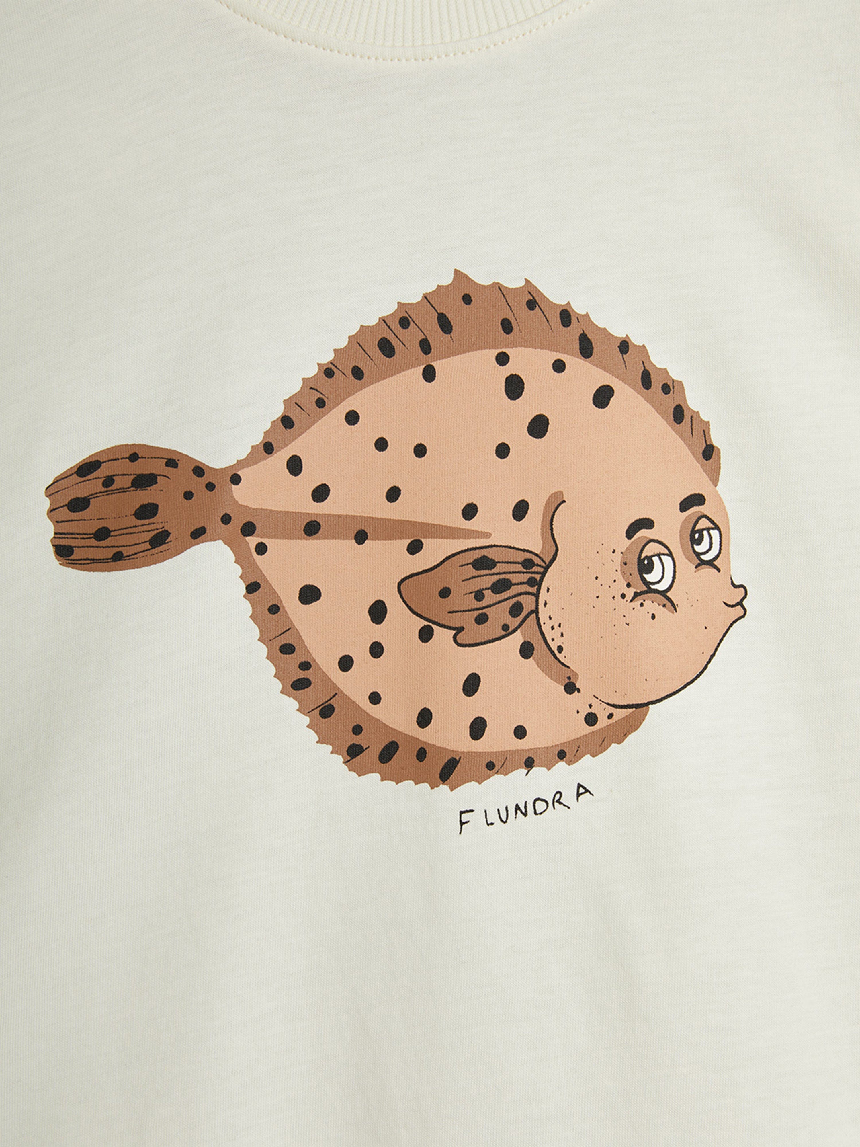 T-shirt Flundra Enfant coloris ivoire