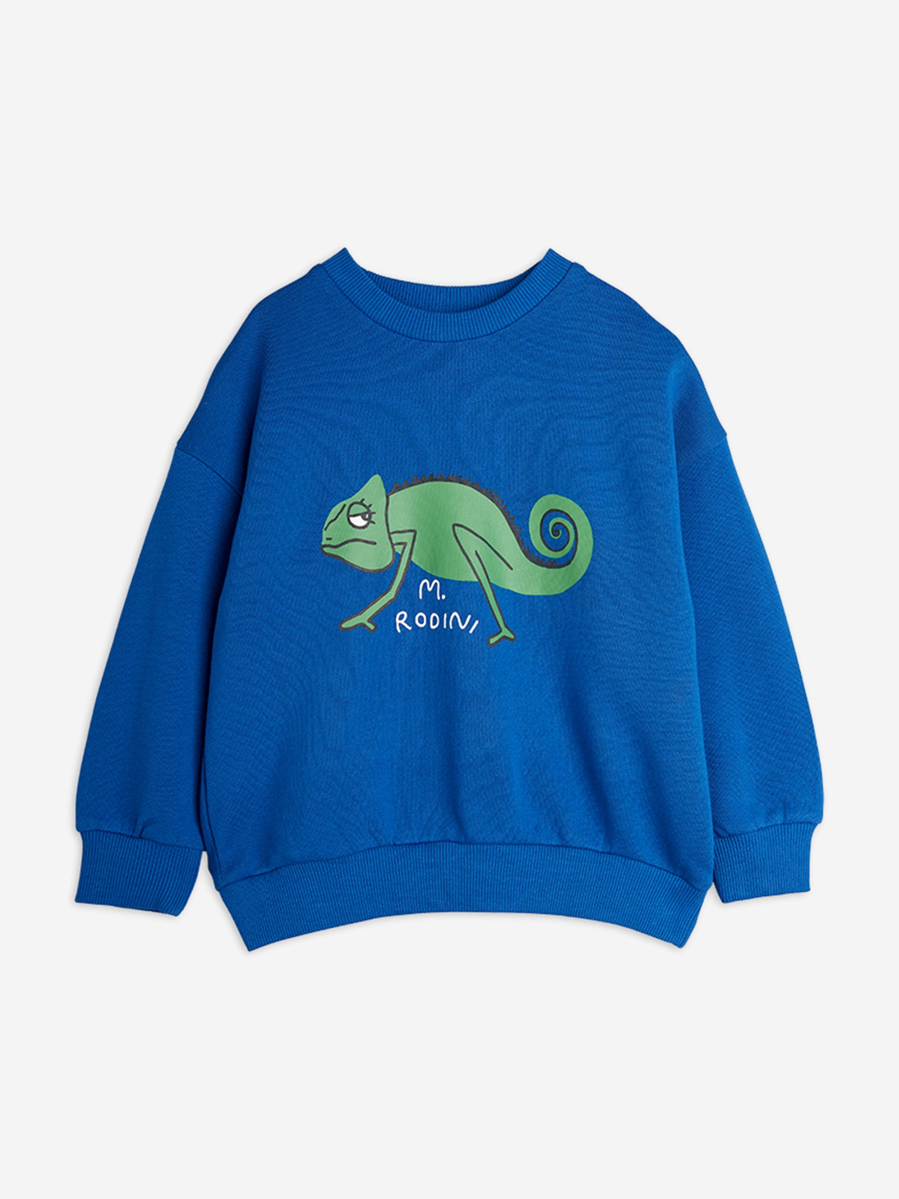 Boys Lizard Sweatshirt in Blue