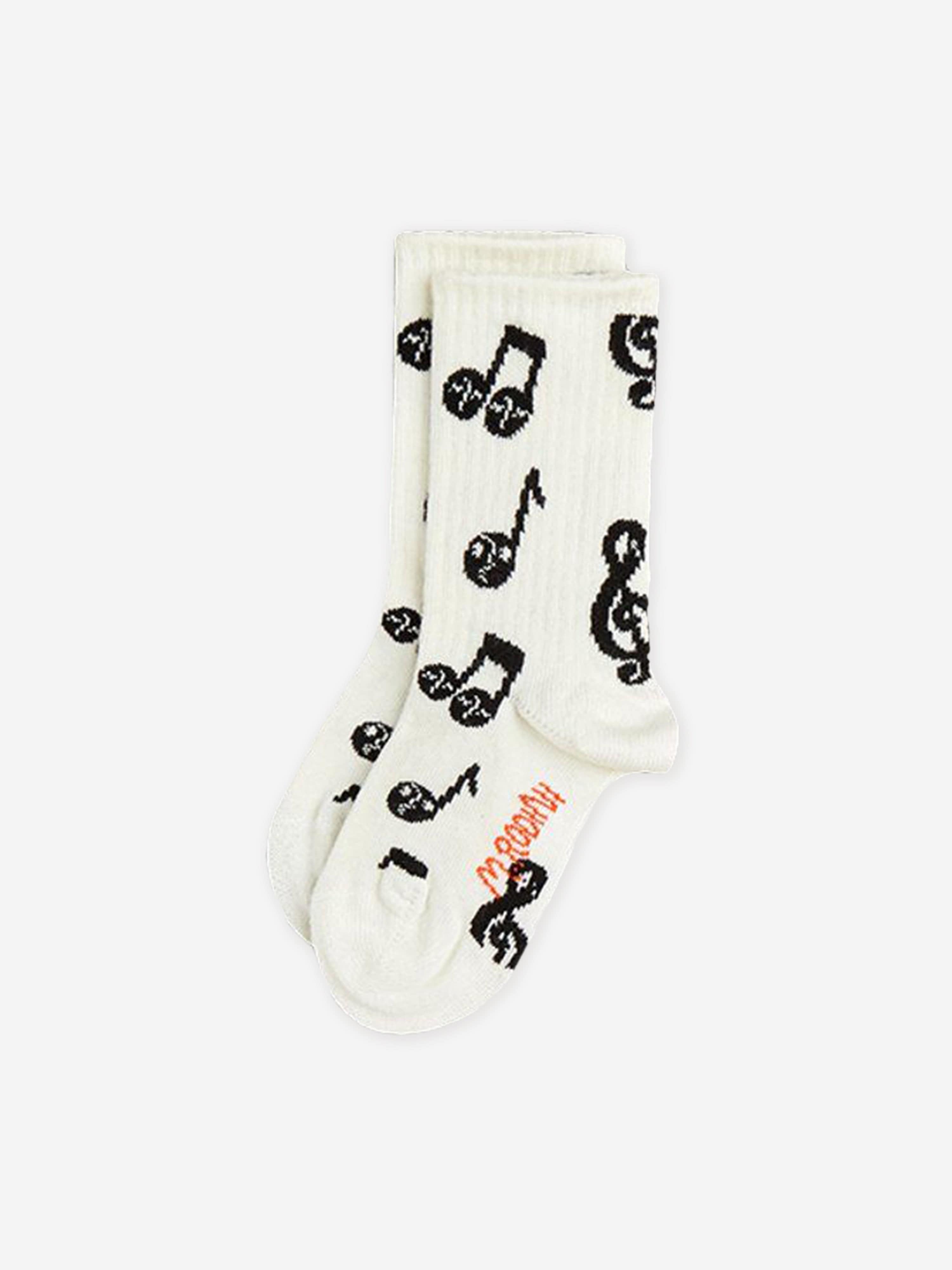Kids Note 3 Pack Socks in Multicolour