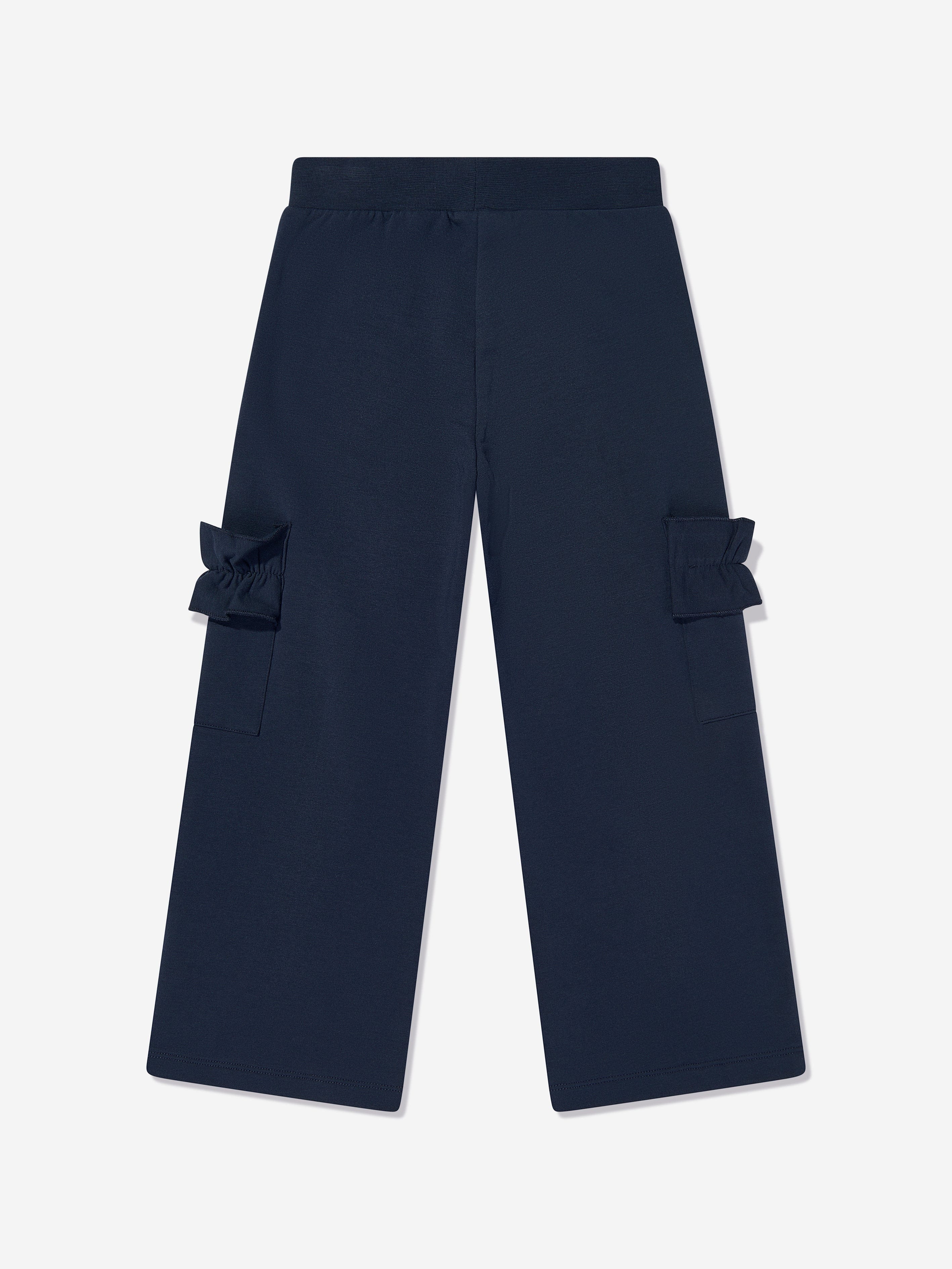 Monnalisa Girls Cargo Joggers in Blue