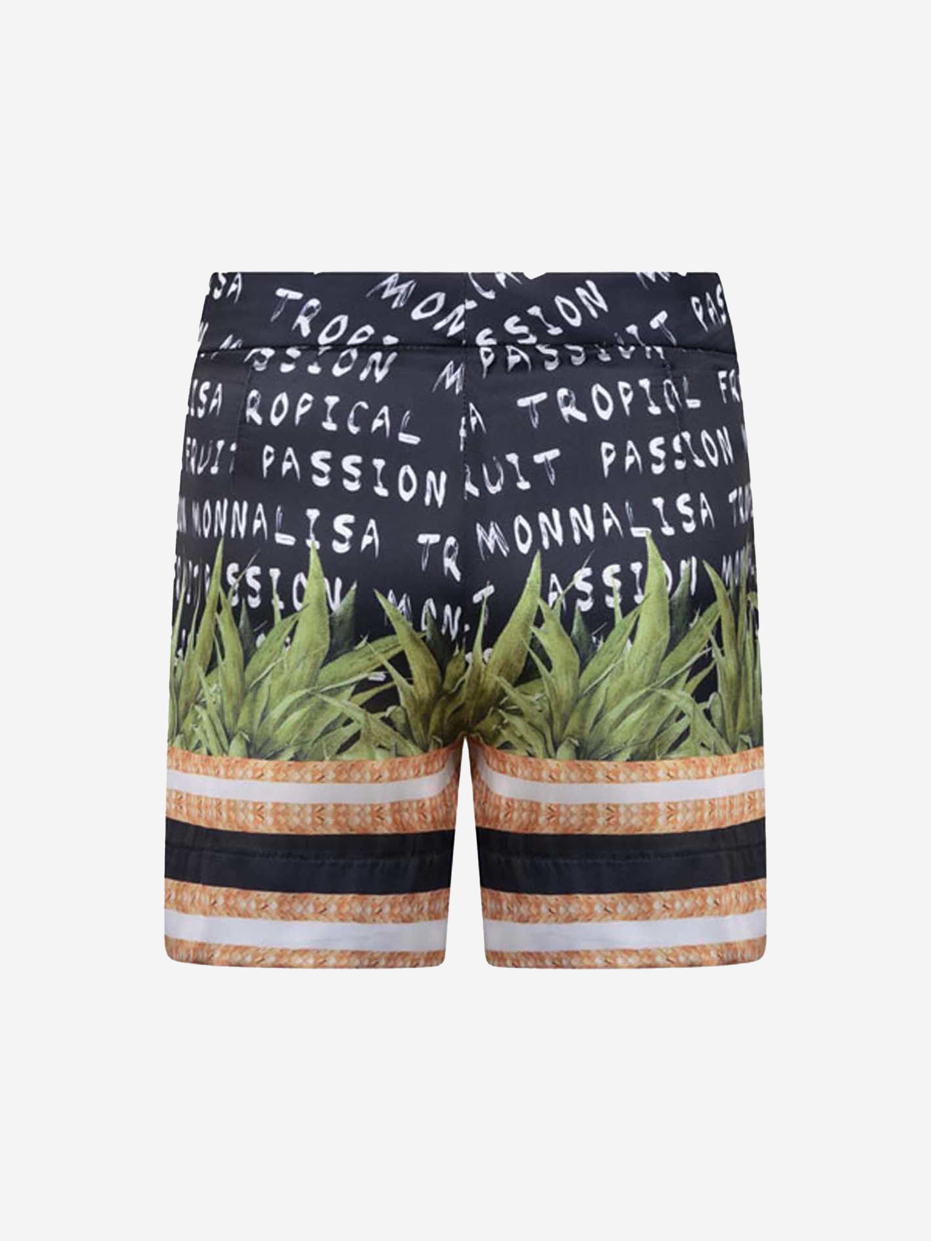 Monnalisa Girls Shorts - Tropical Summer Shorts