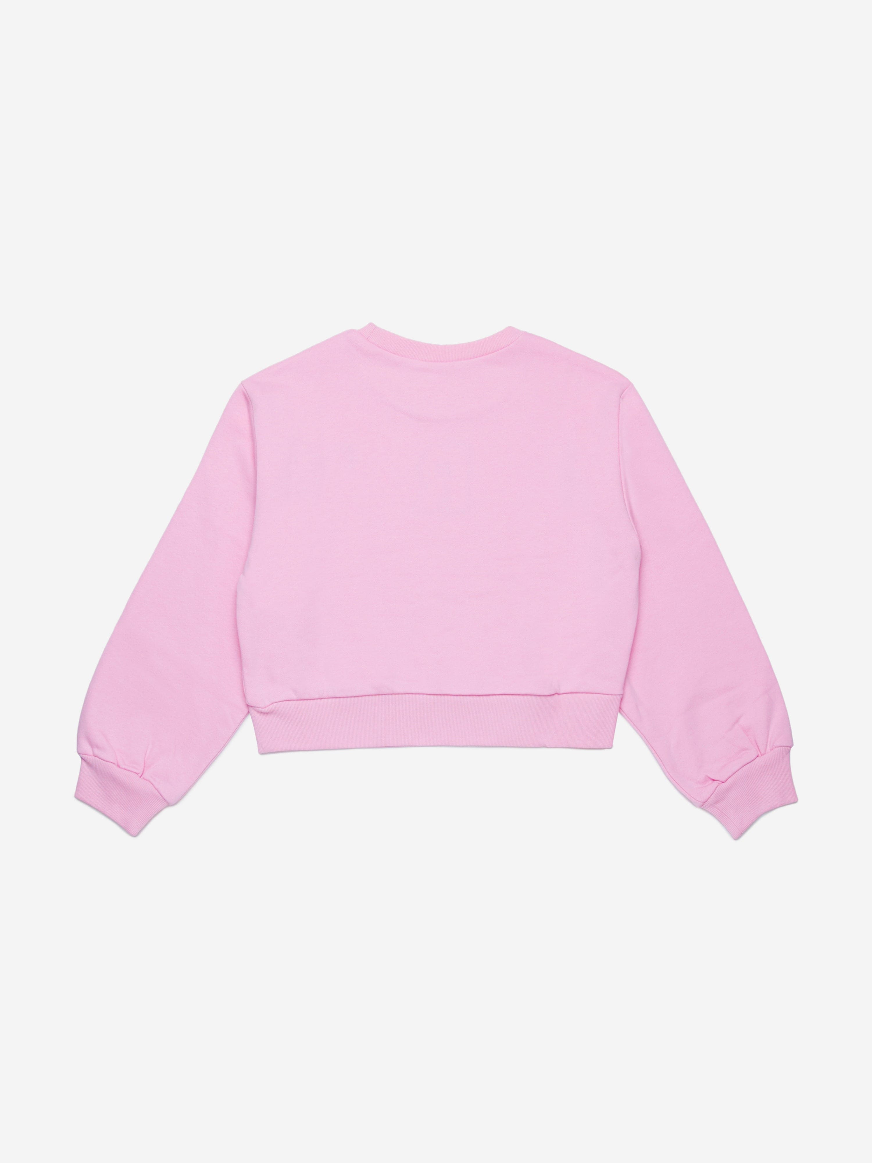 Girls Logo Sweatshirt in Pink