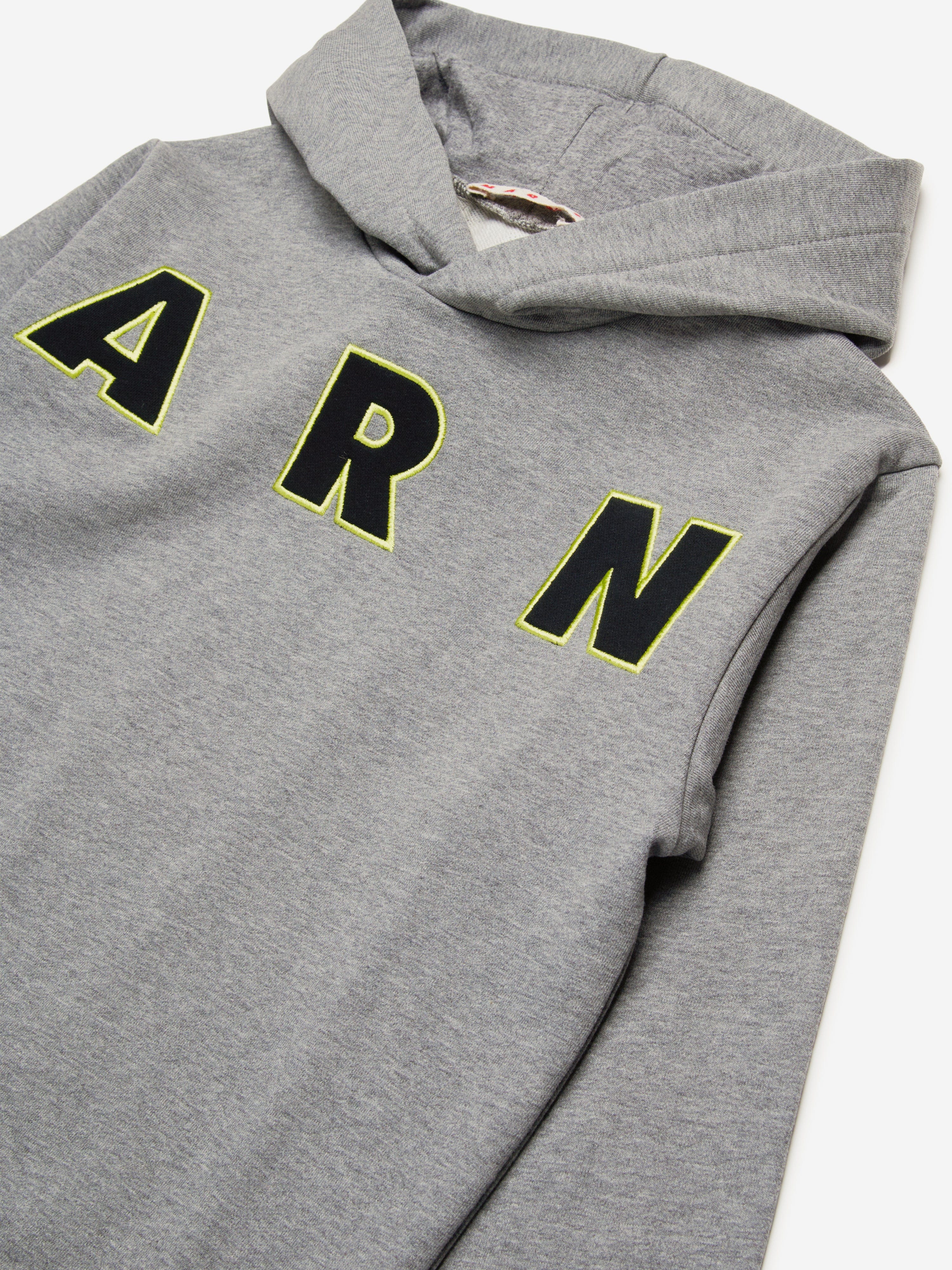 Kids Logo Hoodie in Grey