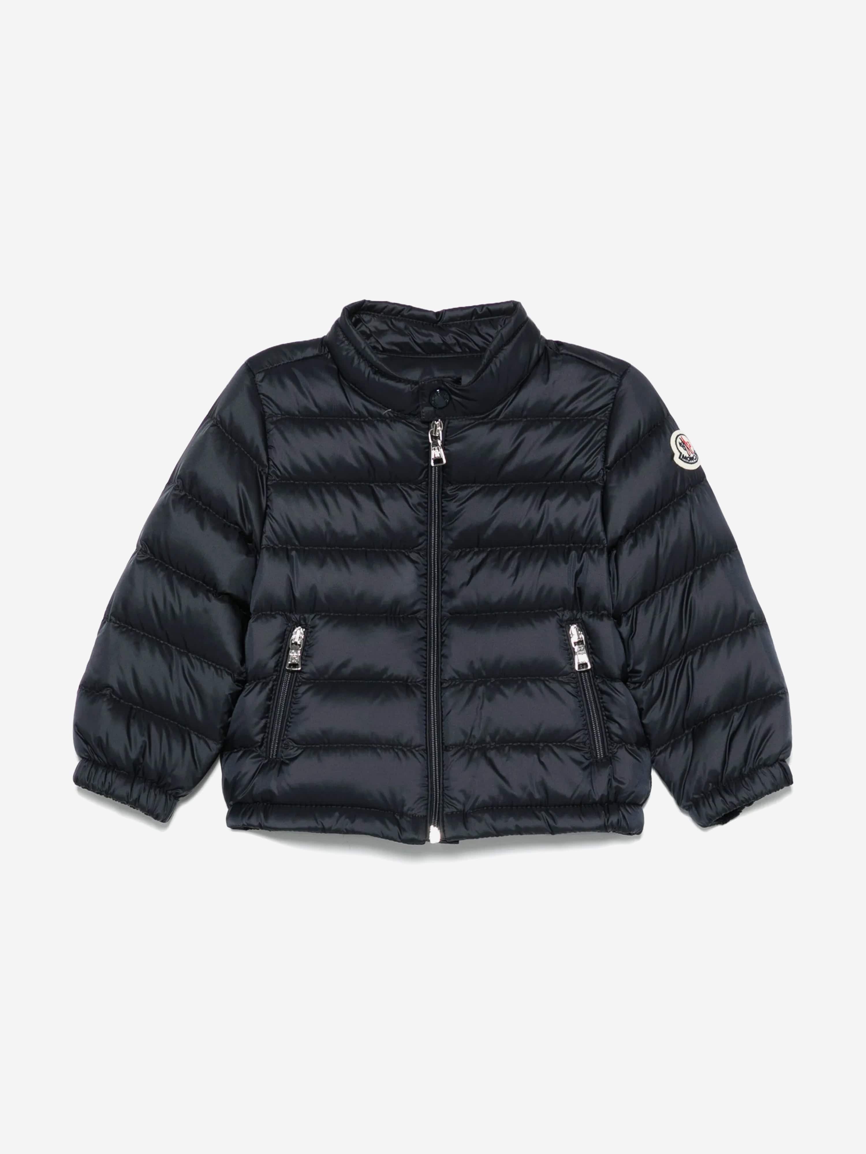Baby Boys Down Padded Acorus Jacket in Navy