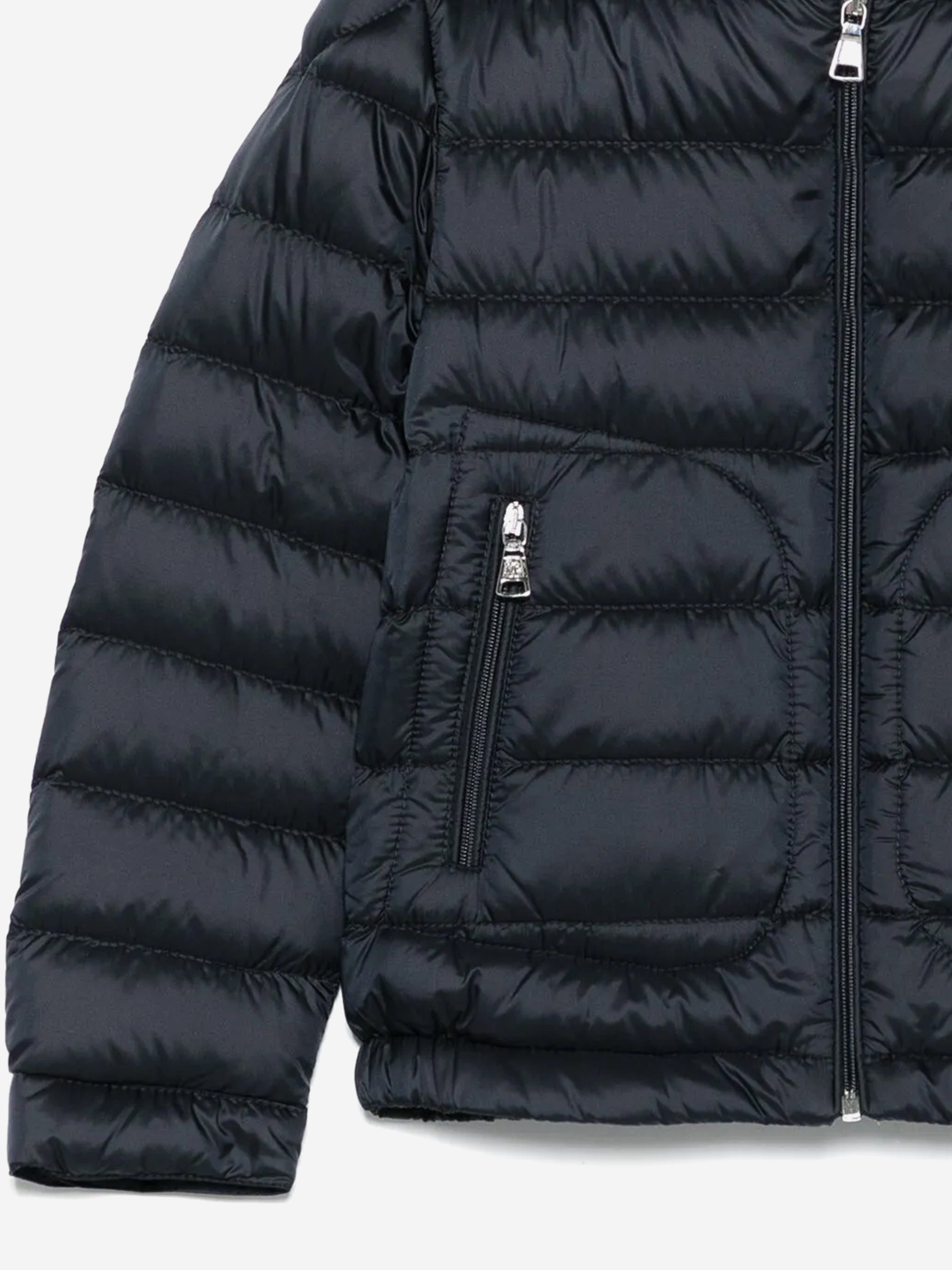 Boys Down Padded Acorus Jacket in Navy