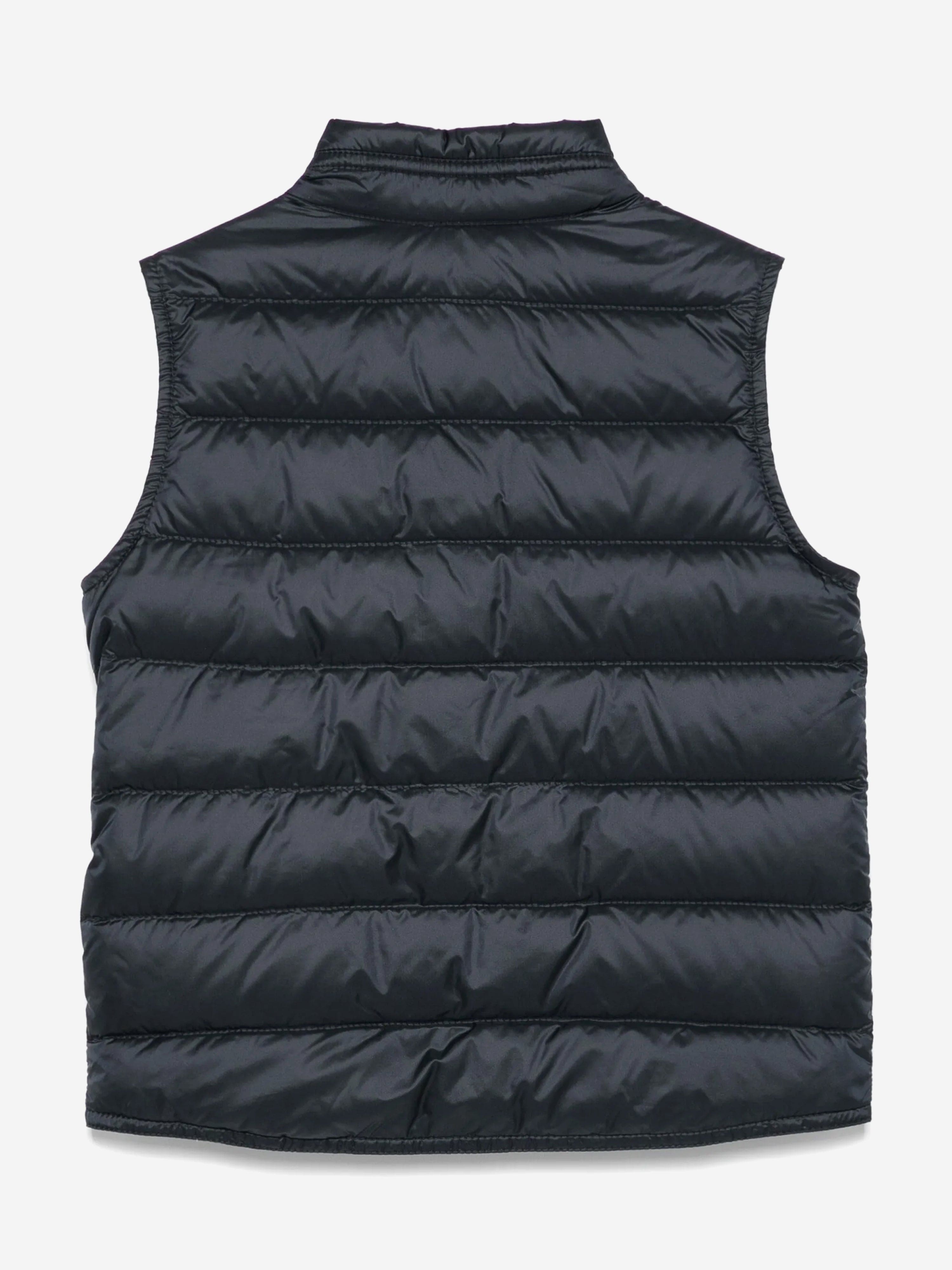 Boys Down Padded Gui Gilet in Navy
