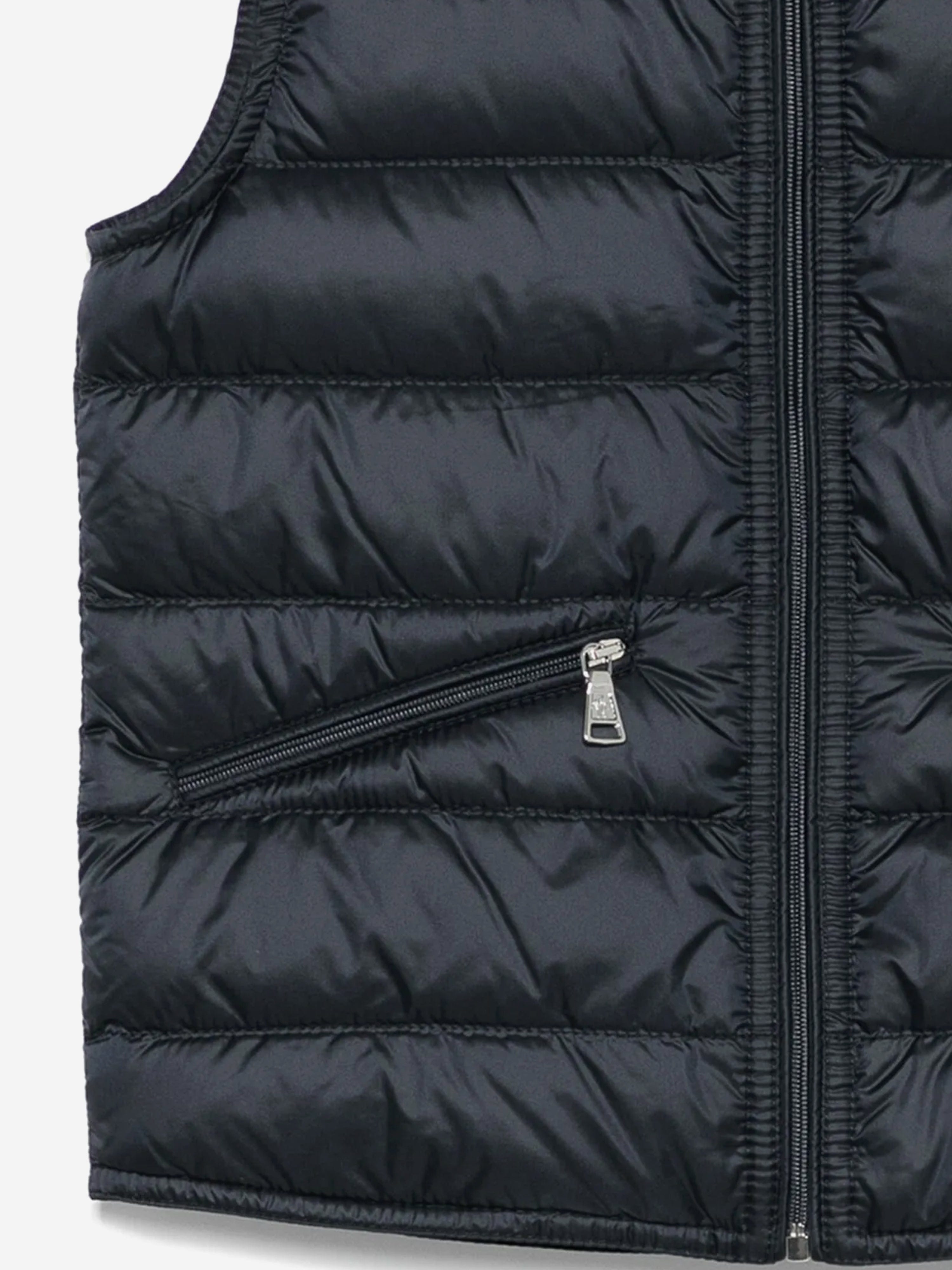 Boys Down Padded Gui Gilet in Navy