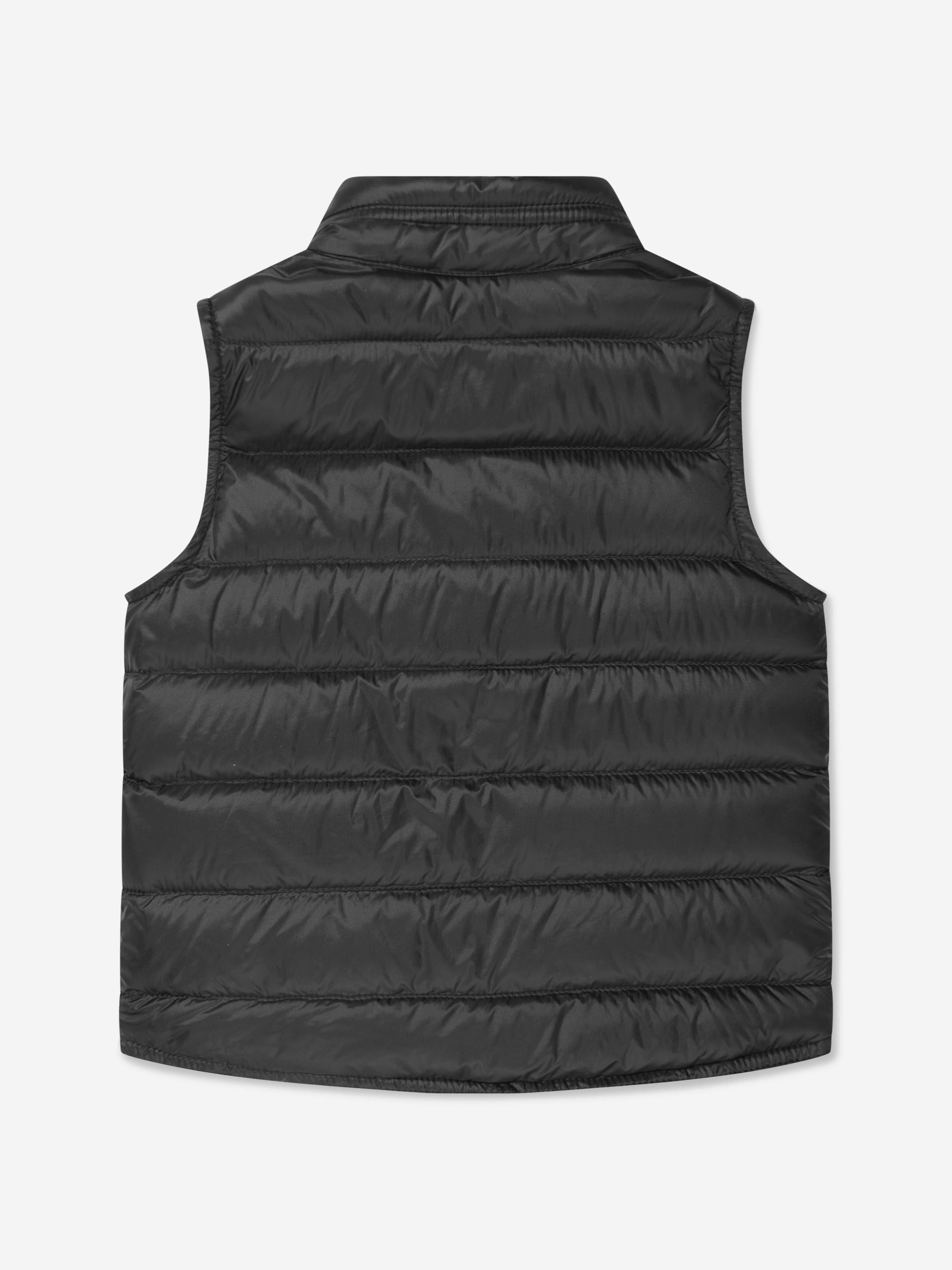 Boys Down Padded Gui Gilet in Black