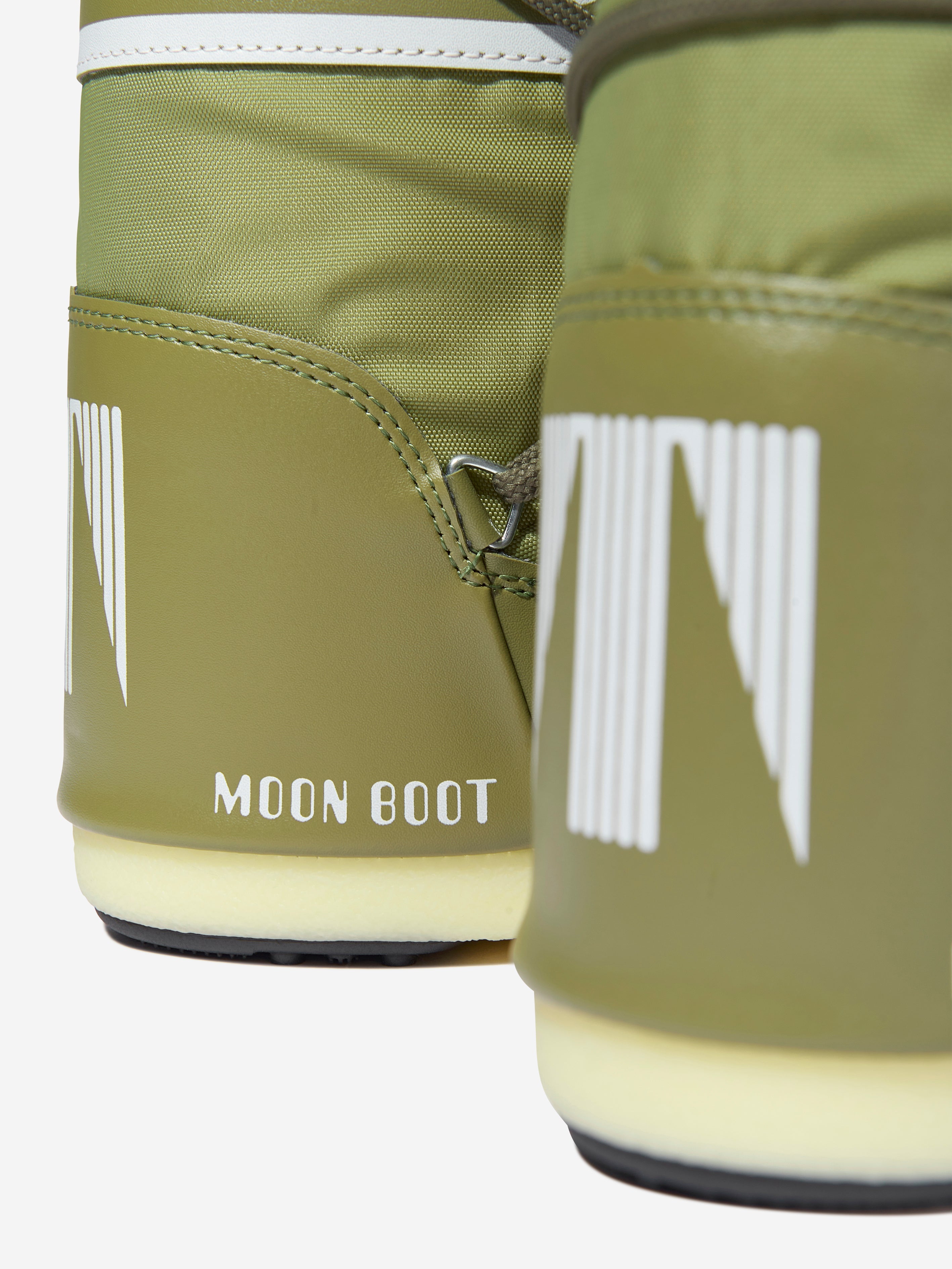 Kids Icon Nylon Snow Boots in Green