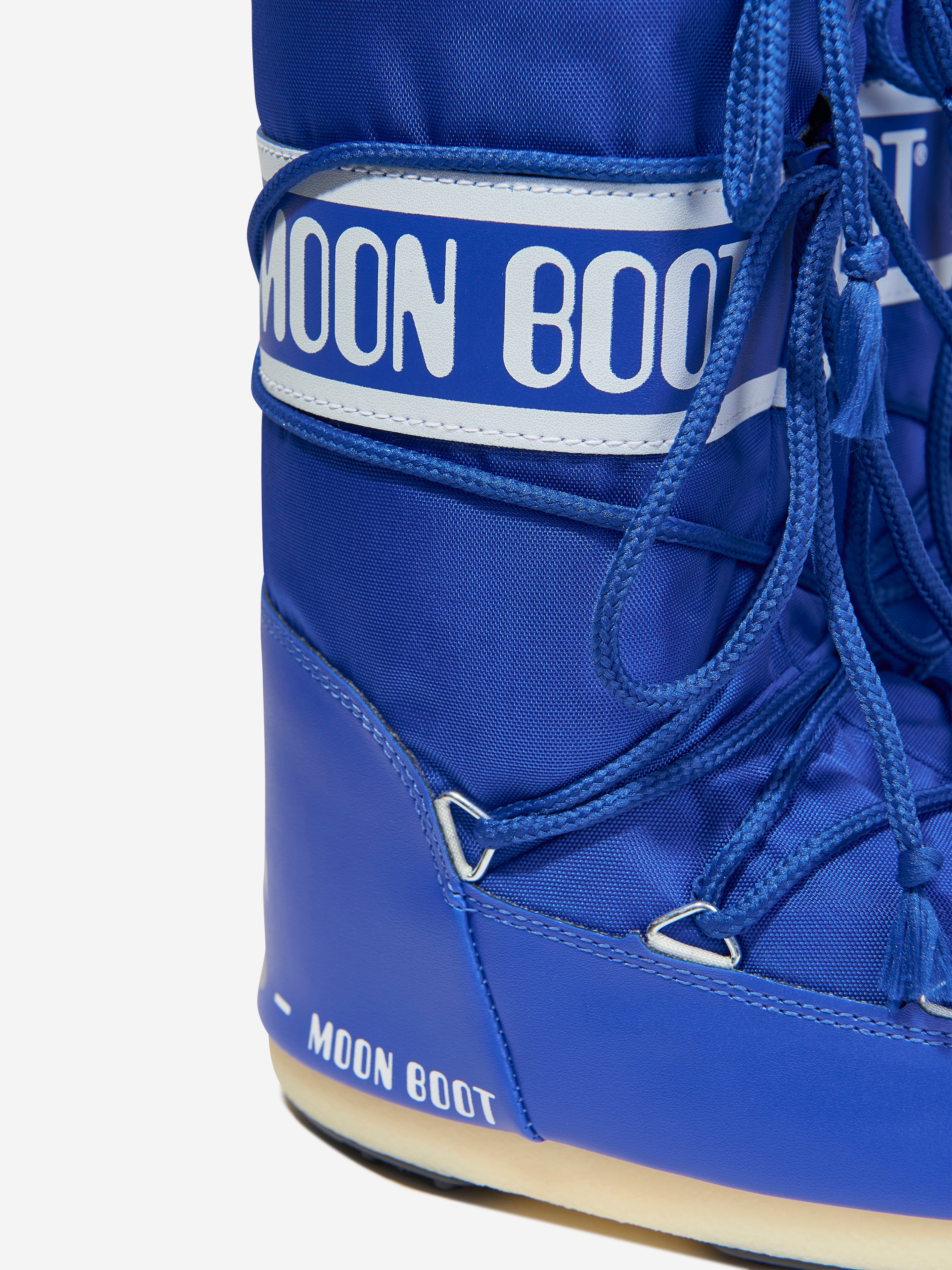 Kids Icon Nylon Snow Boots in Blue