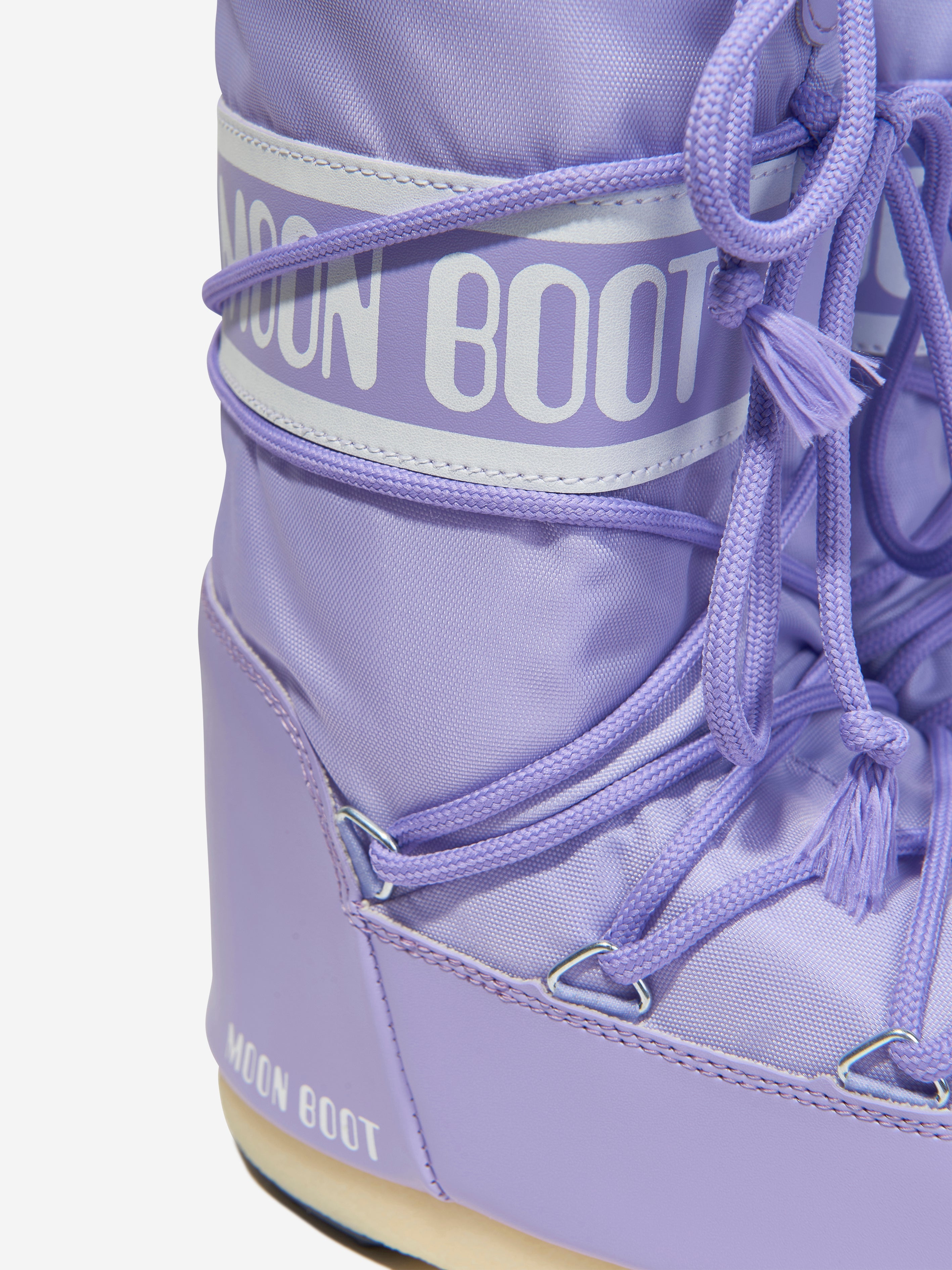 Kids Icon Nylon Snow Boots in Purple