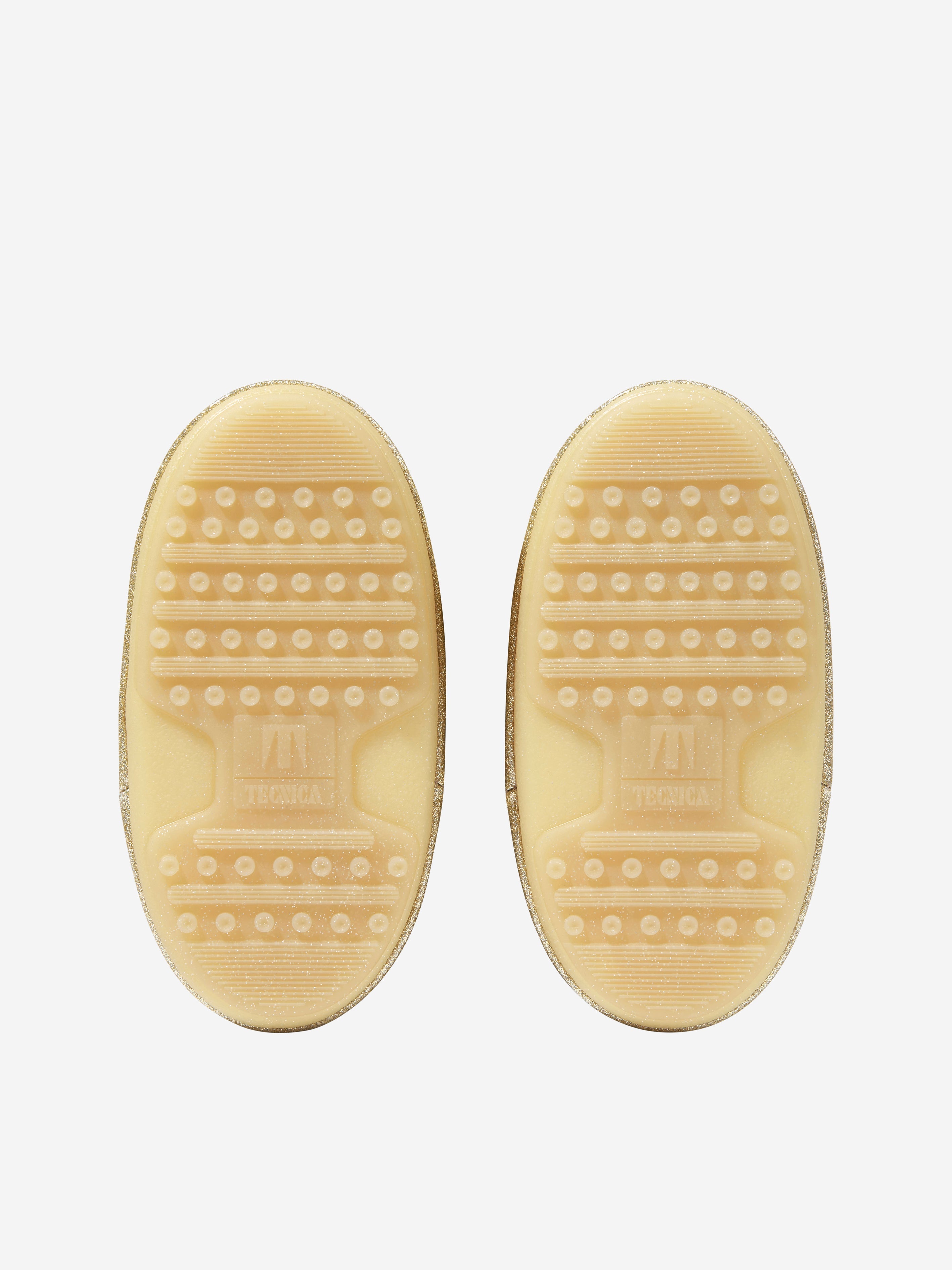 Kids Icon Glitter Snow Boots in Gold