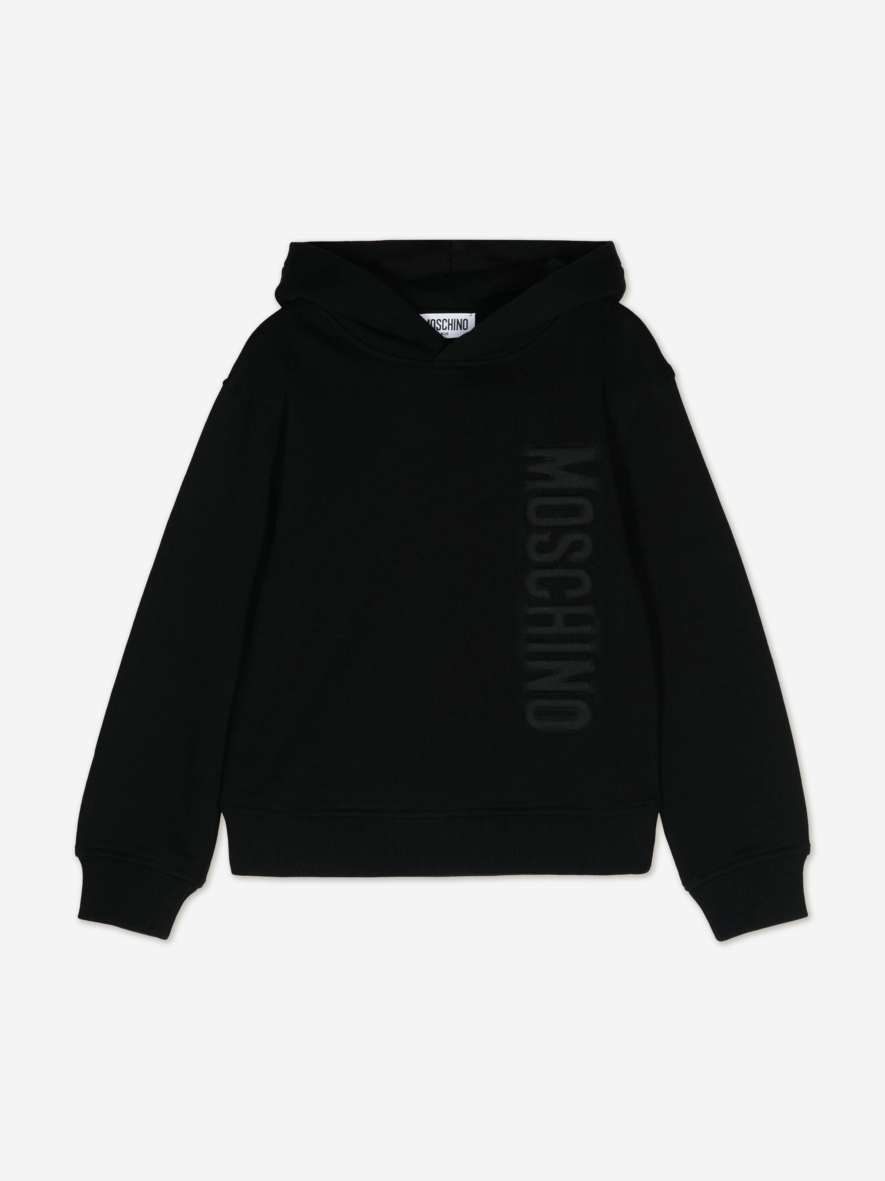 Kids Logo Hoodie in Black