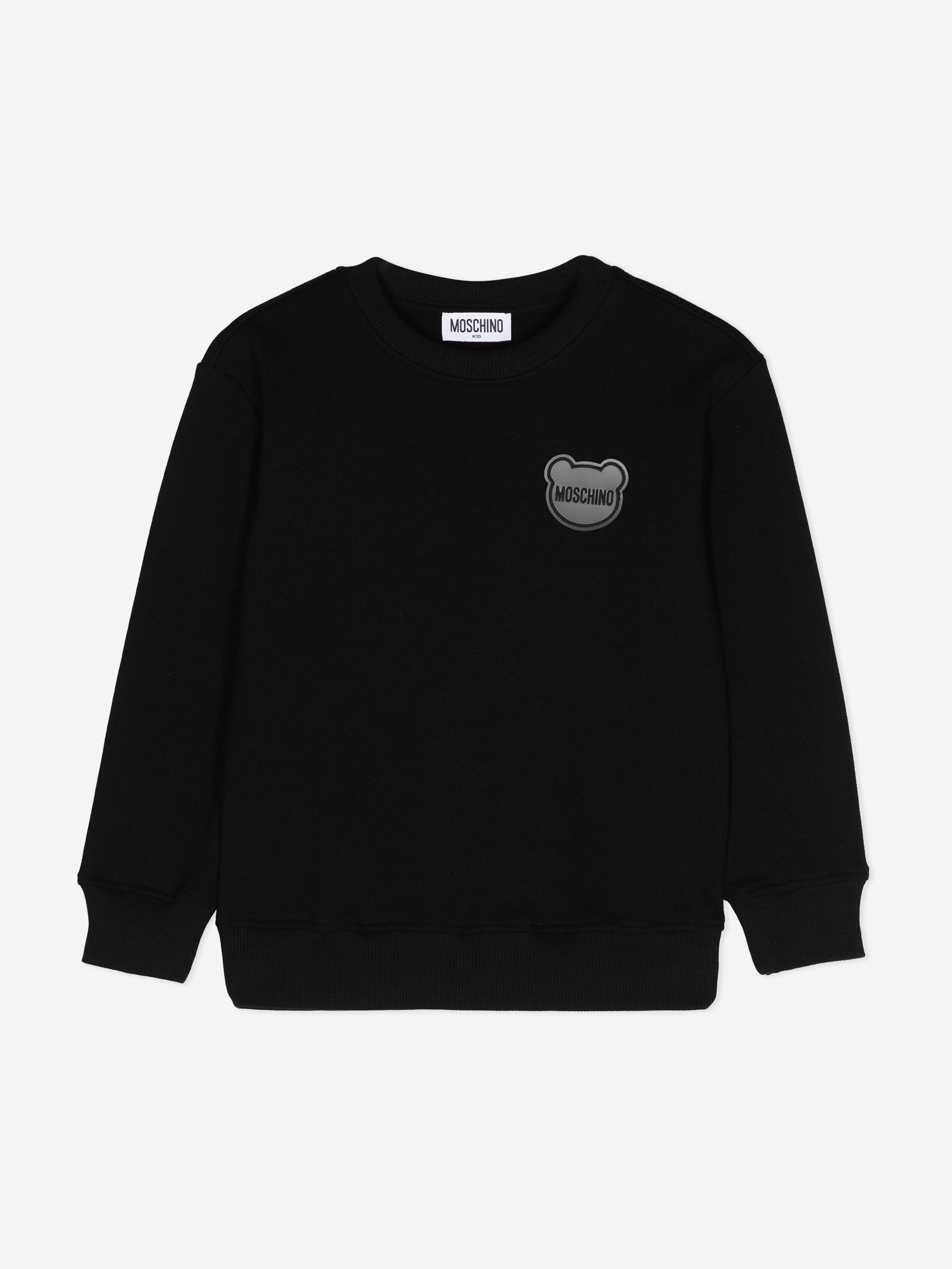 Kids Bear Logo Sweatshirt in Black