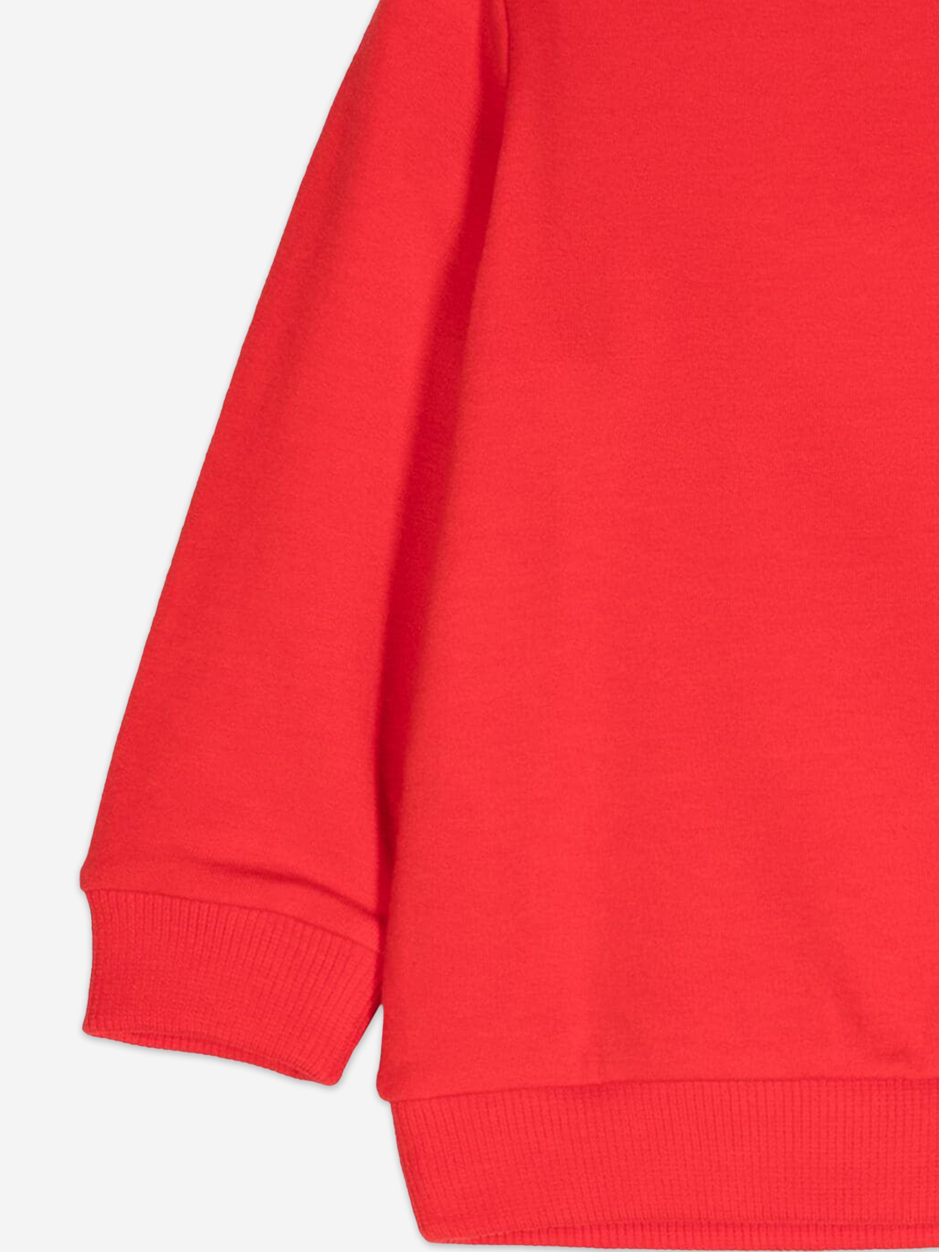 Moschino Baby Sledge Bear Sweatshirt in Red