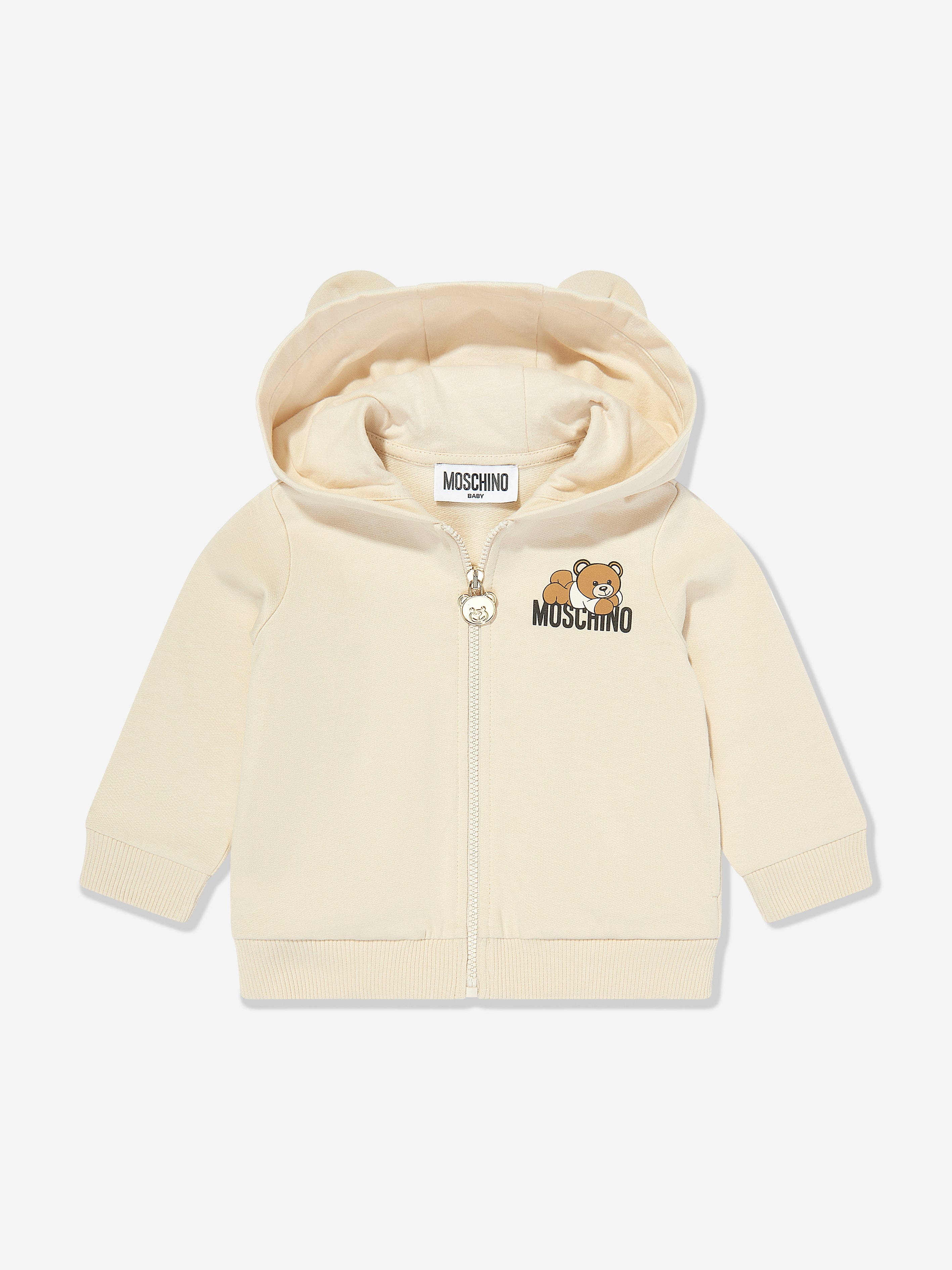 Baby Bear Tracksuit With Gift Box in Beige