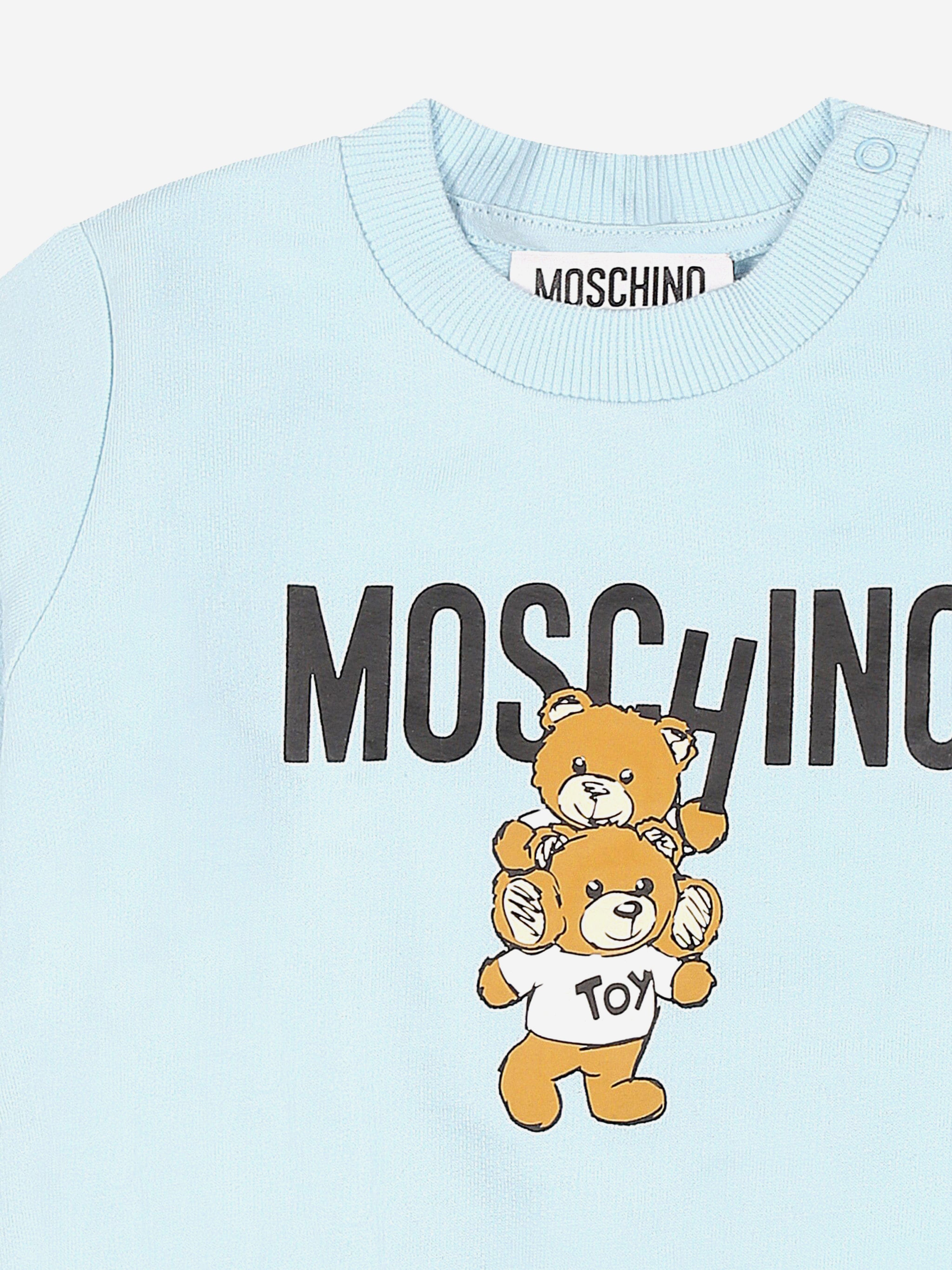 Baby Bear Logo Sweatshirt in Blue