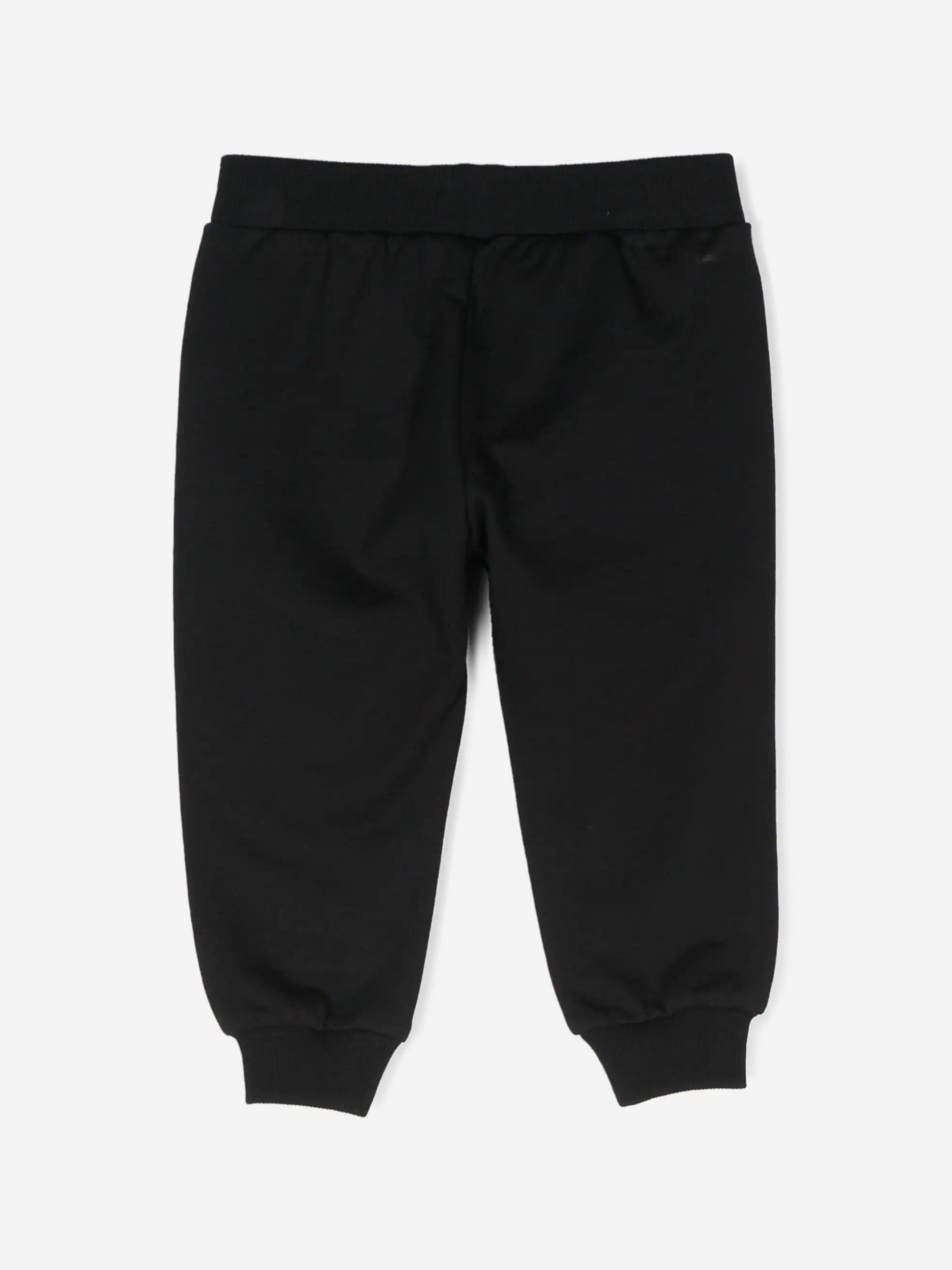 Baby Bear Logo Joggers in Black