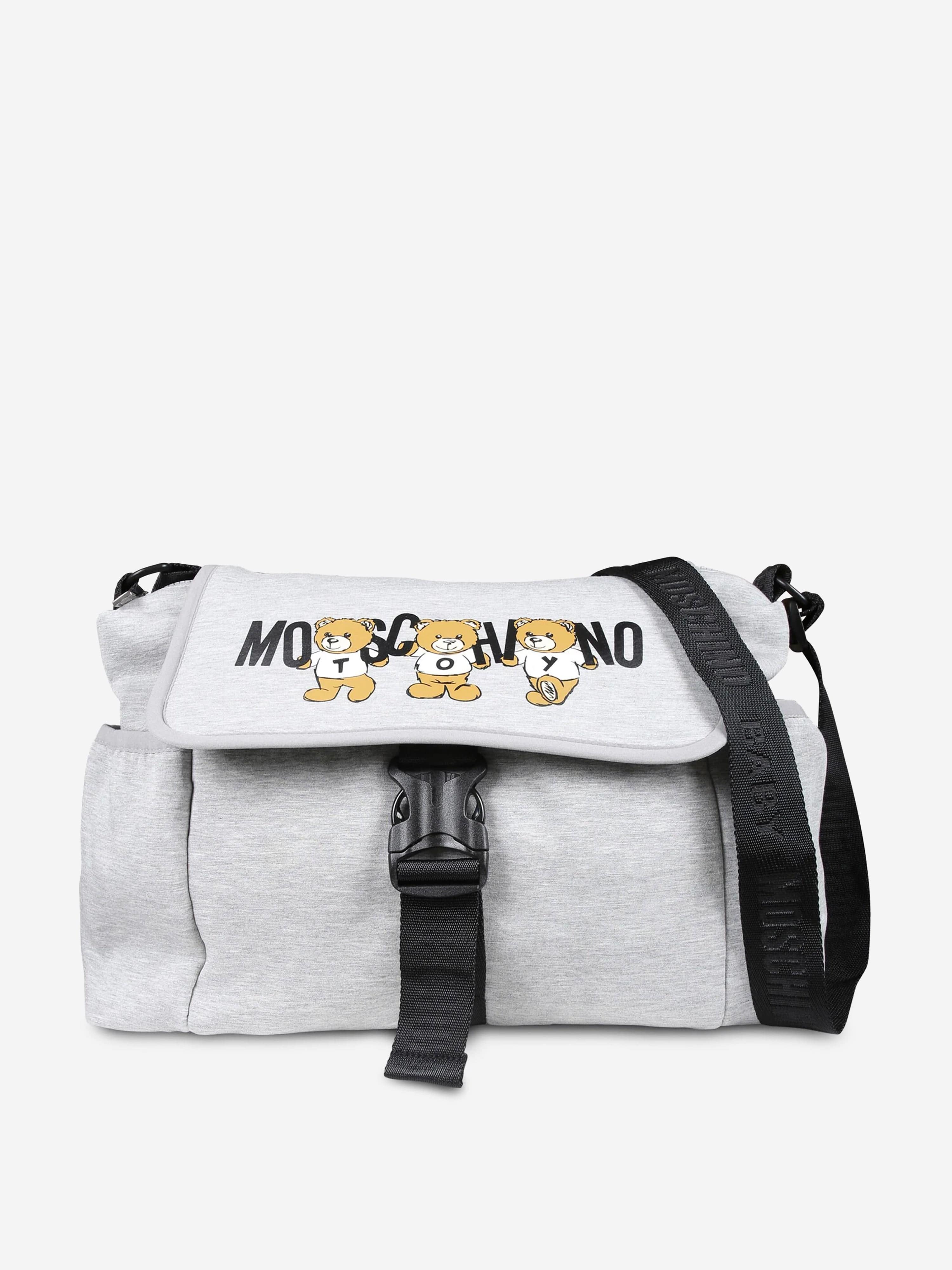 Baby Bear Logo Changing Bag in Grey (40cm)