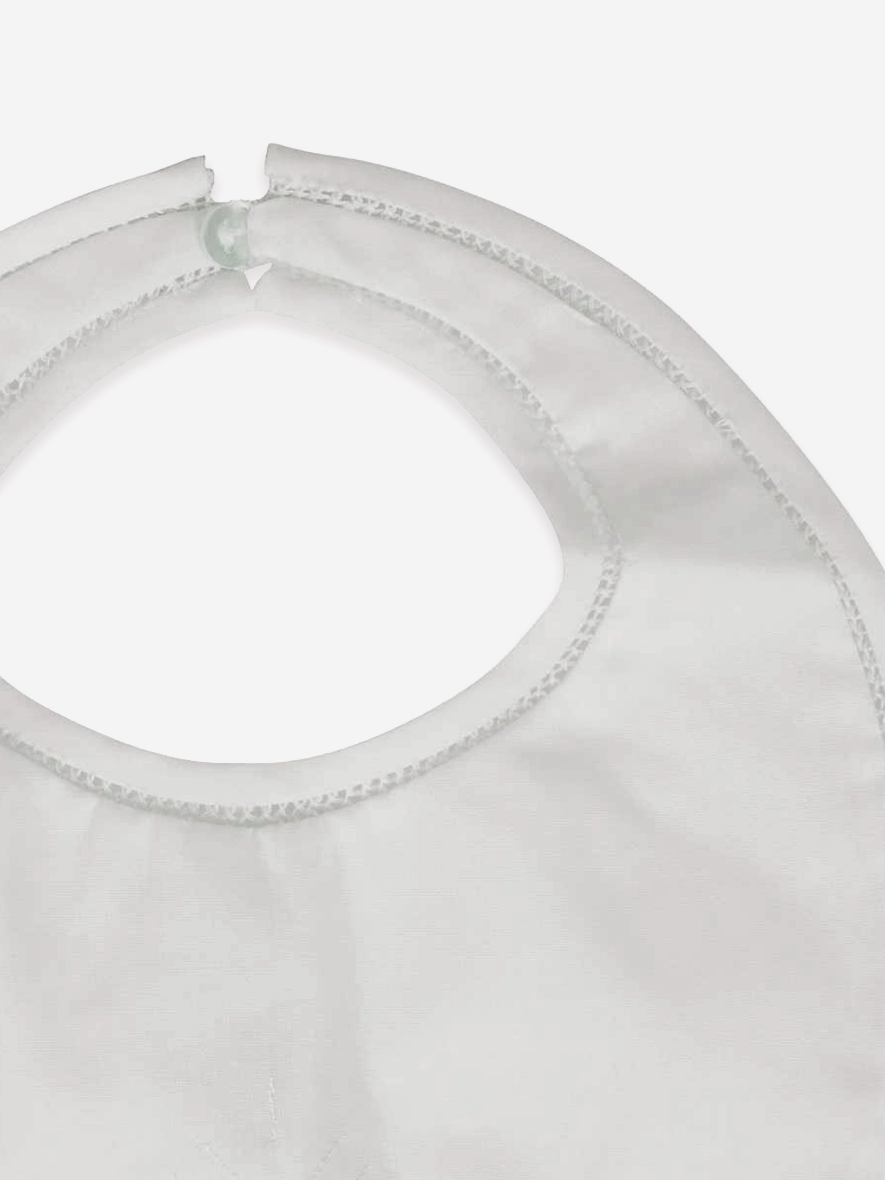 Sarah Louise Cotton Embroidered bib