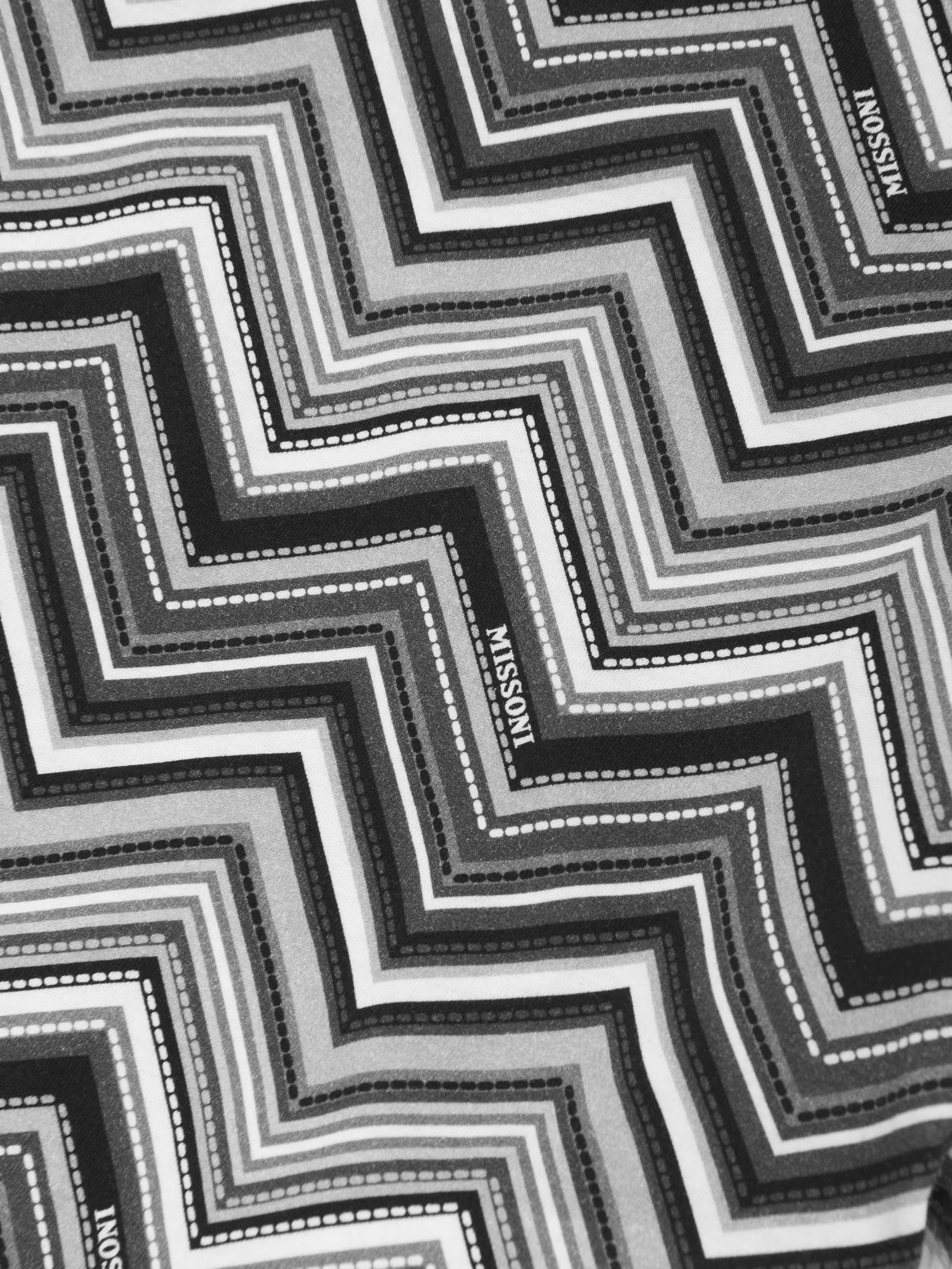Missoni Boys Zigzag T-Shirt in Black