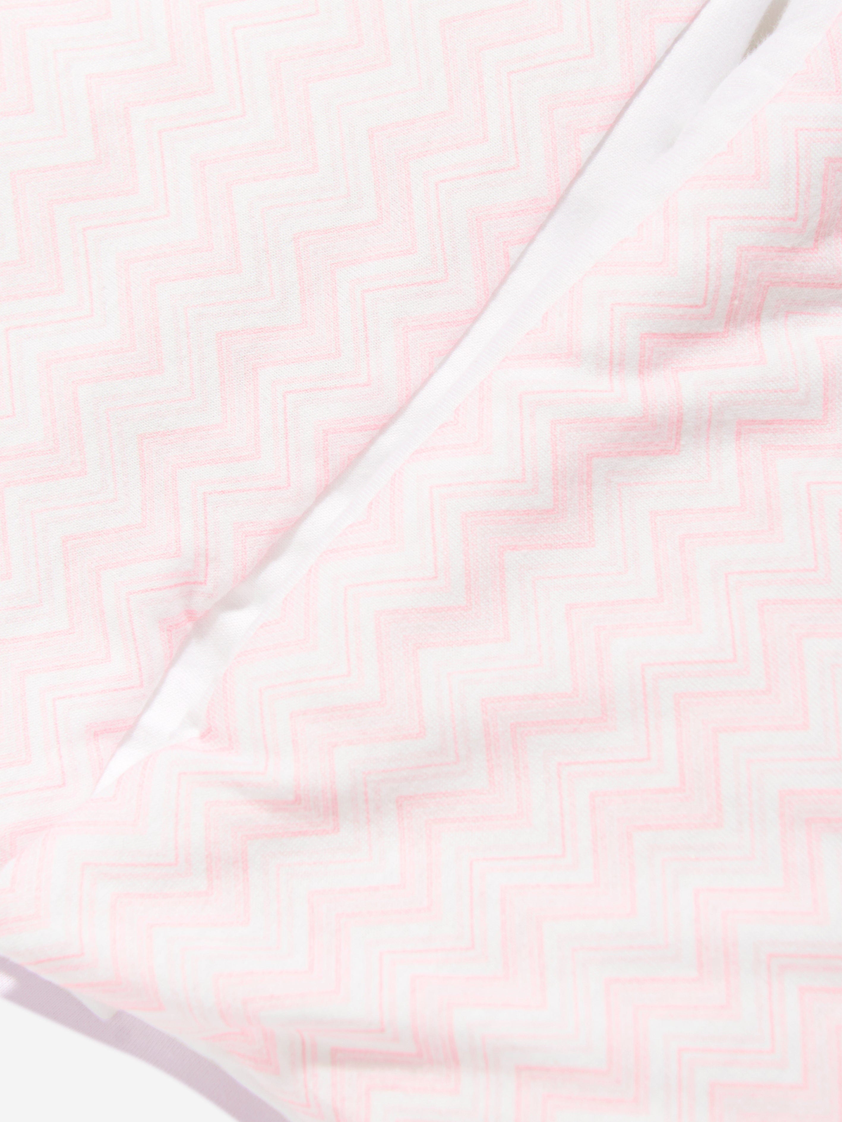 Baby Girls Zigzag Nest in Pink (77cm)