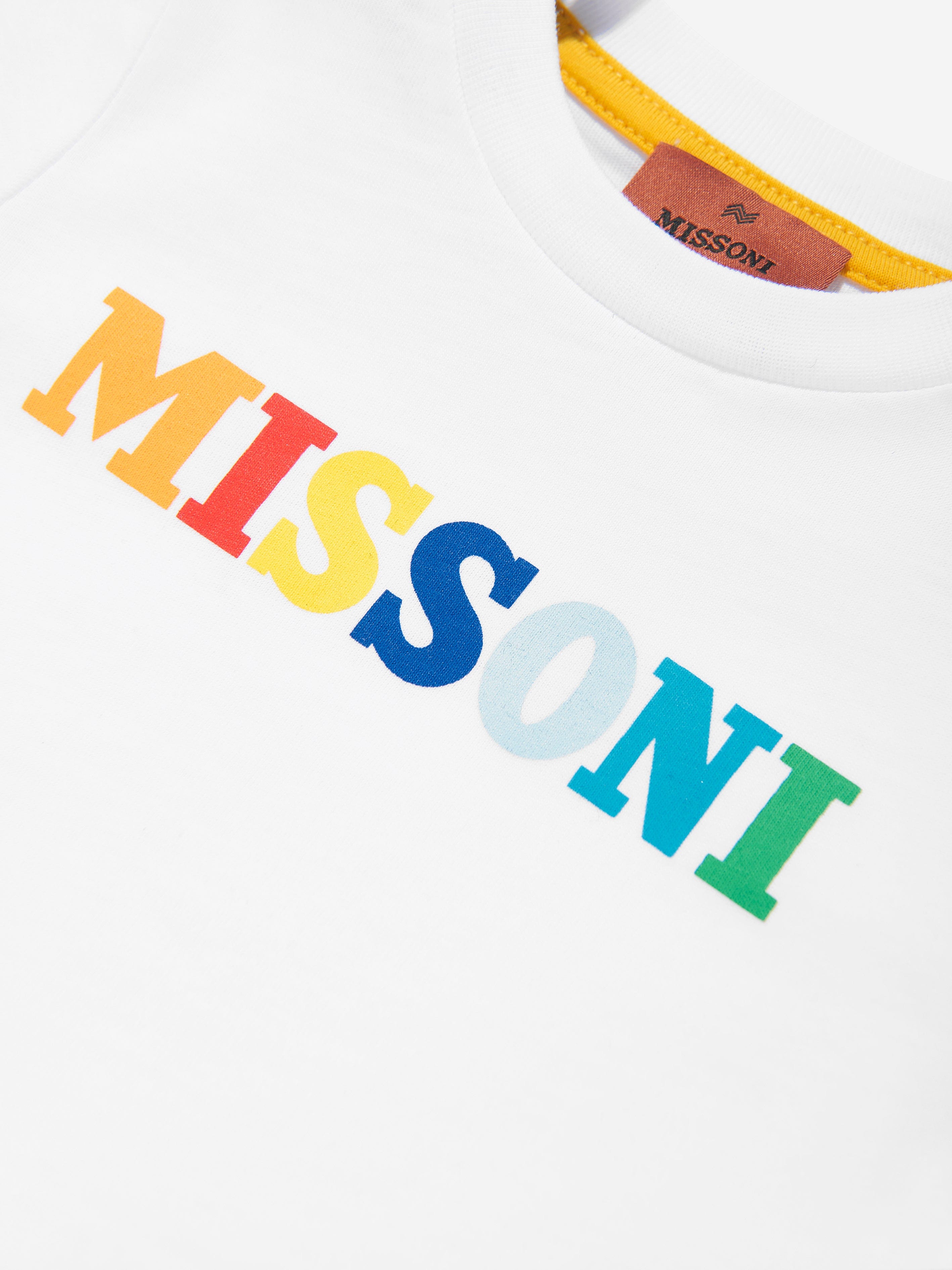 Baby Boys Logo T-Shirt in White