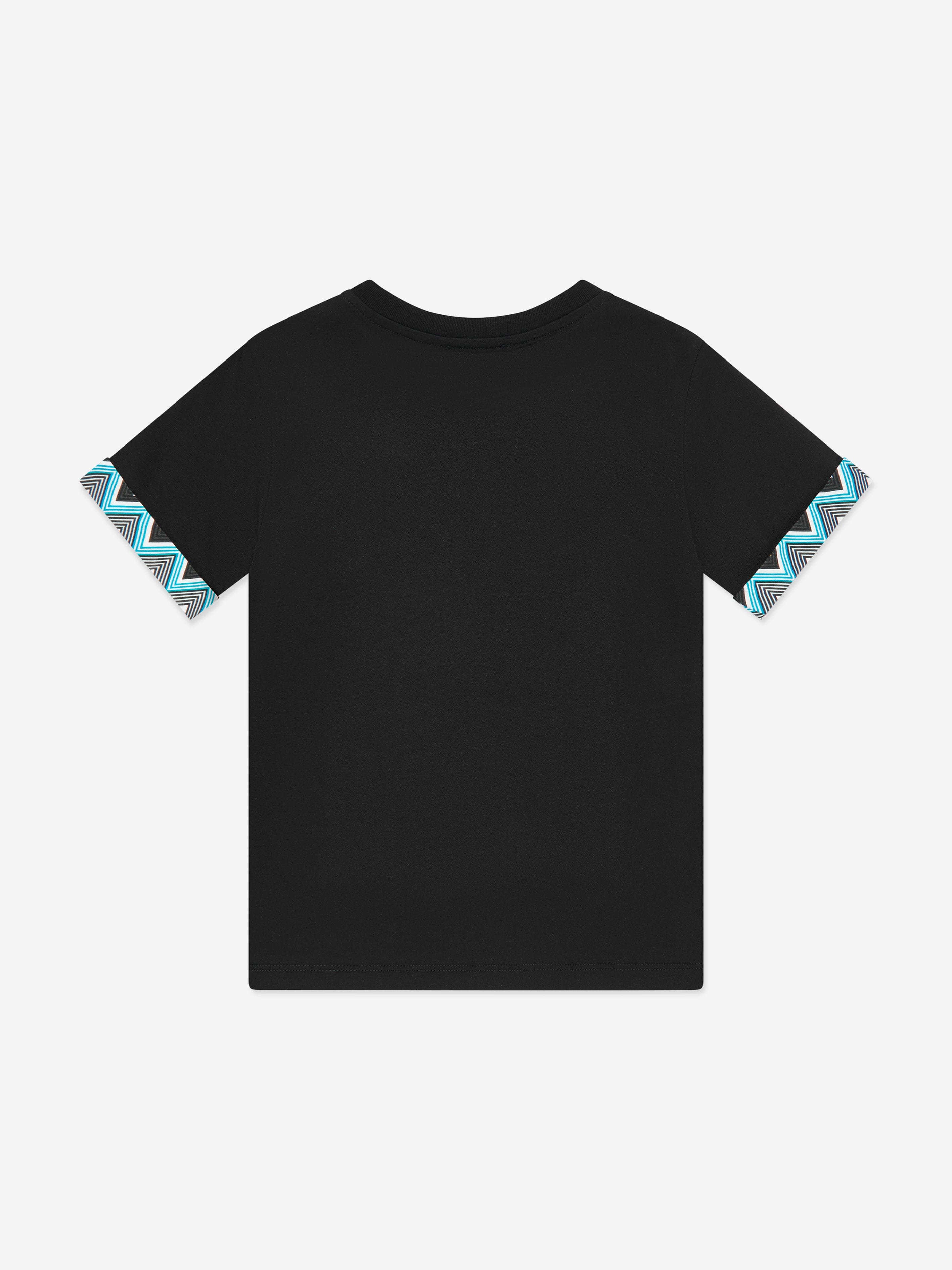Boys Logo T-Shirt in Black