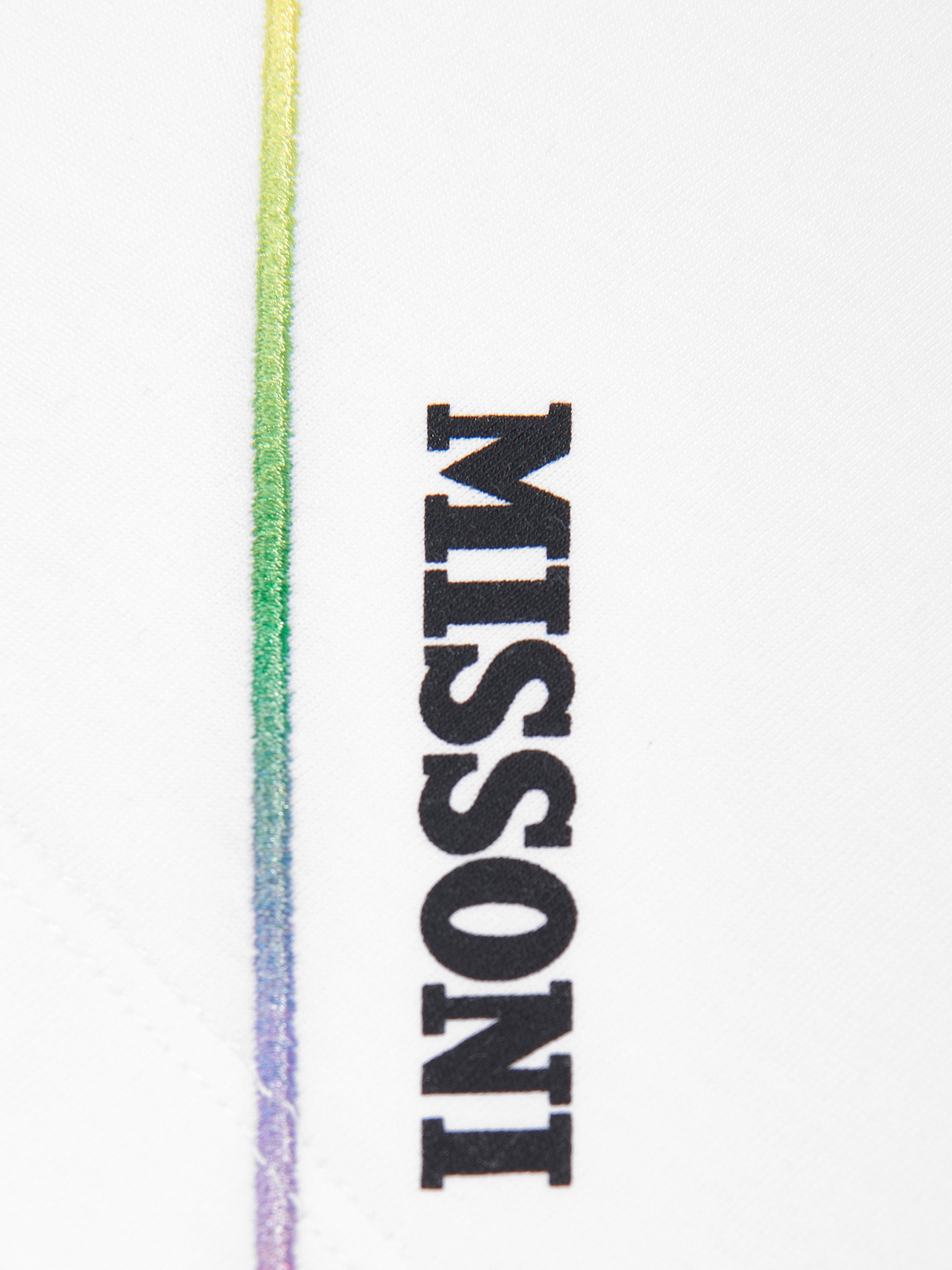 Boys Zigzag Logo T-Shirt in White