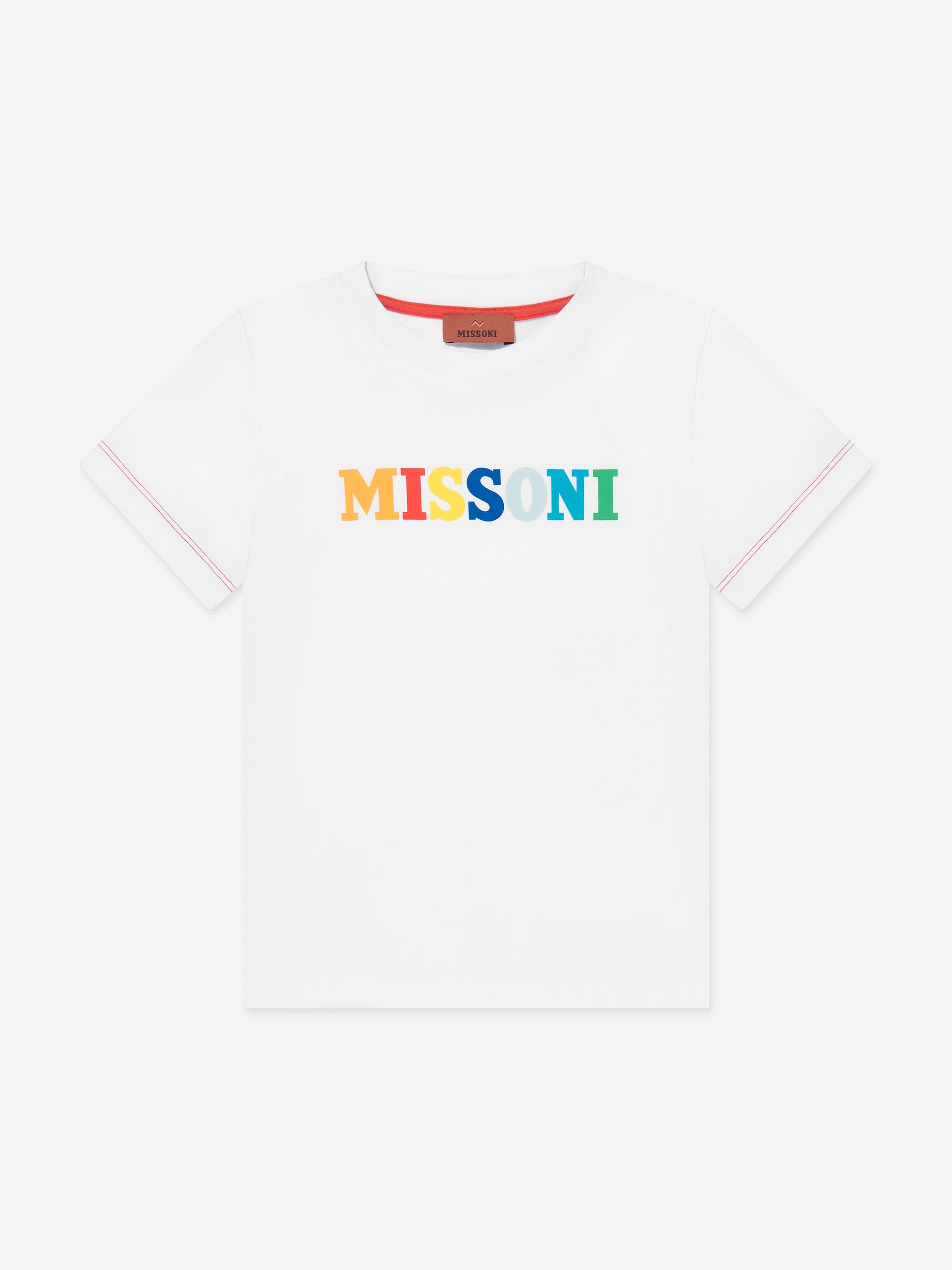 Boys Logo T-Shirt in White