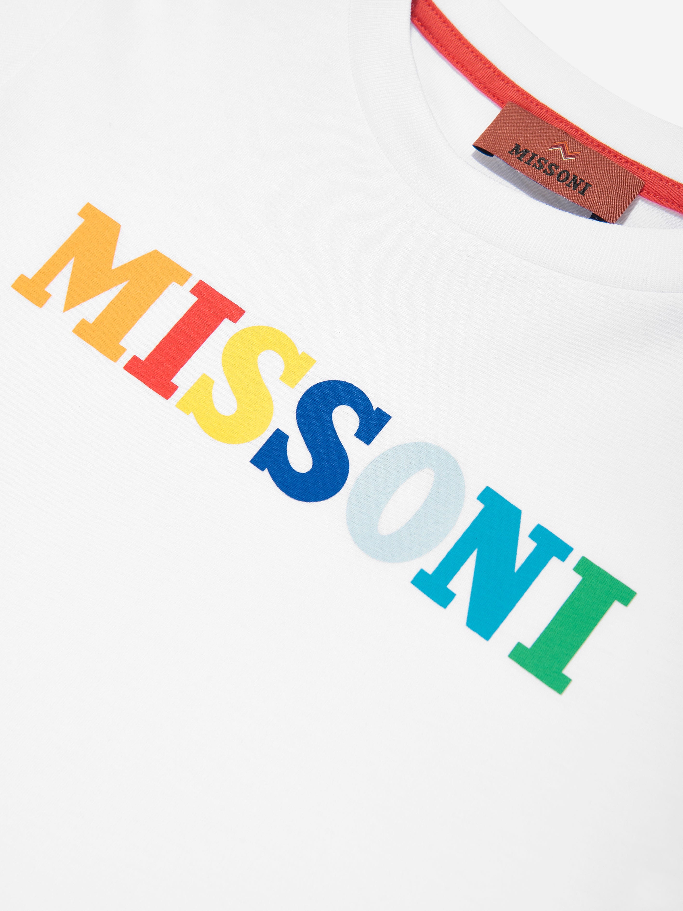 Boys Logo T-Shirt in White