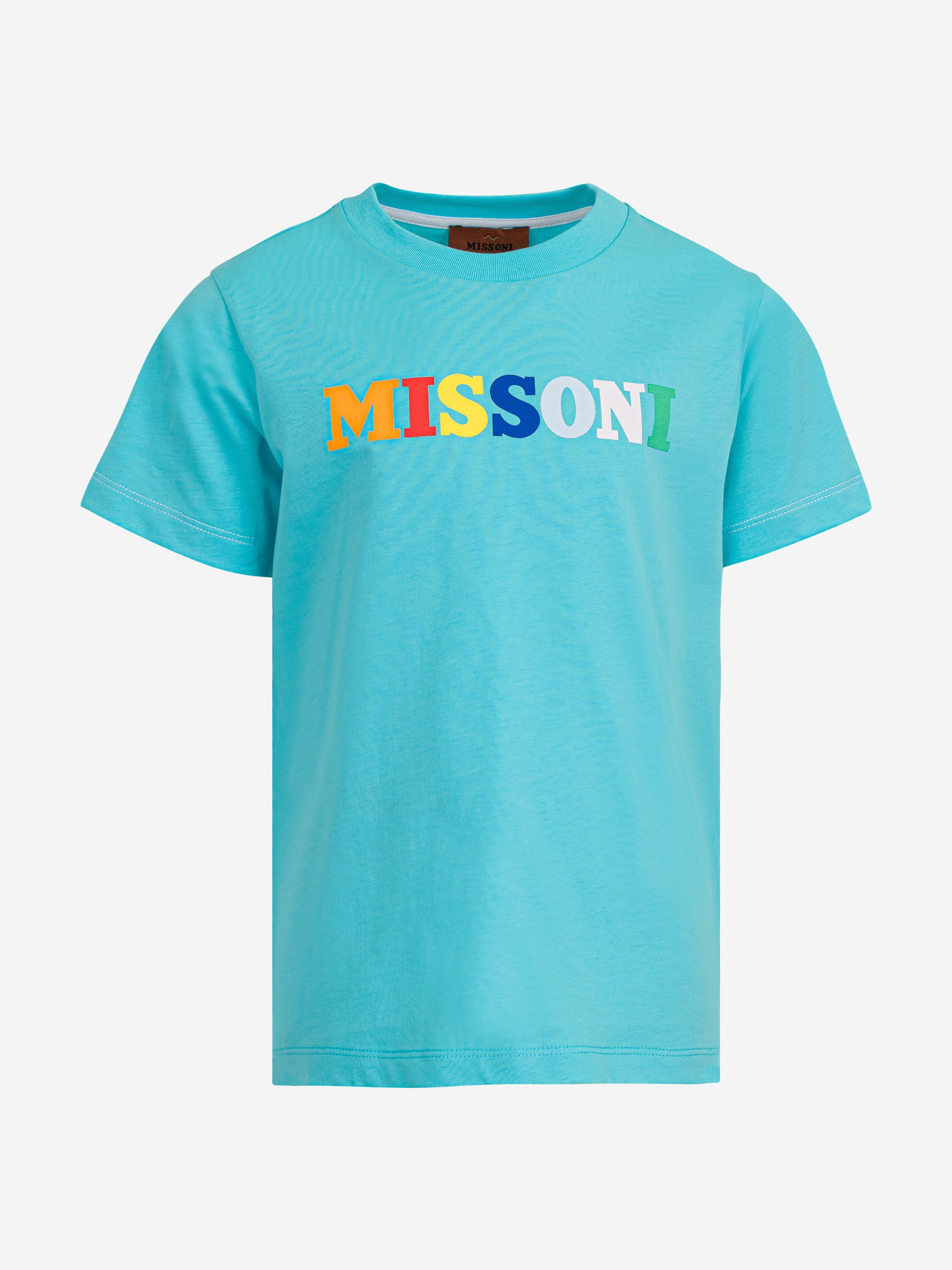 Boys Logo T-Shirt in Blue