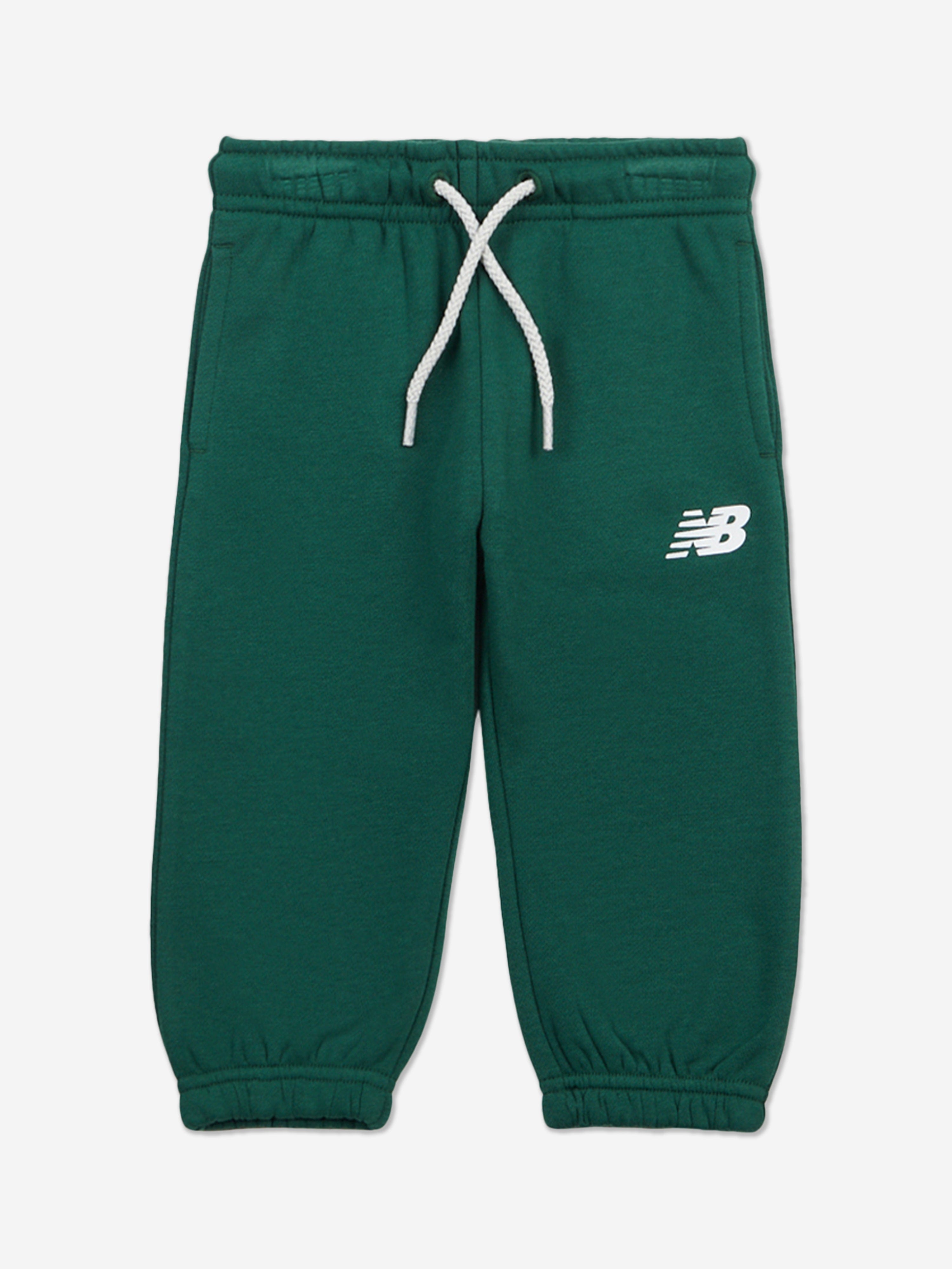New Balance Baby Boys T-Shirt and Joggers Set in Green