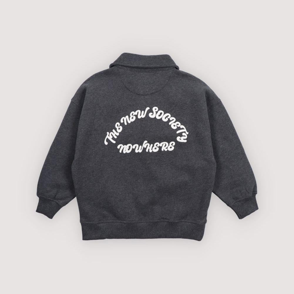 Boys & Girls Grey Cotton Sweatshirt