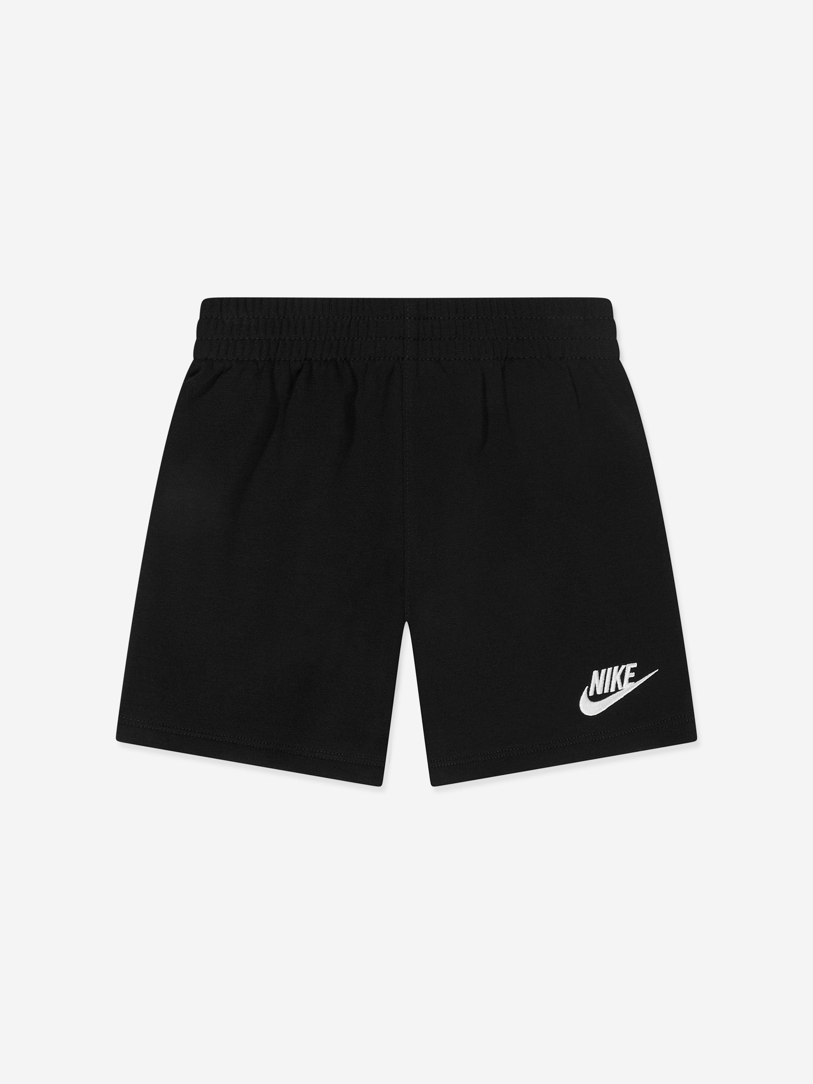 Kids Club LBR Knit Short Set in Black