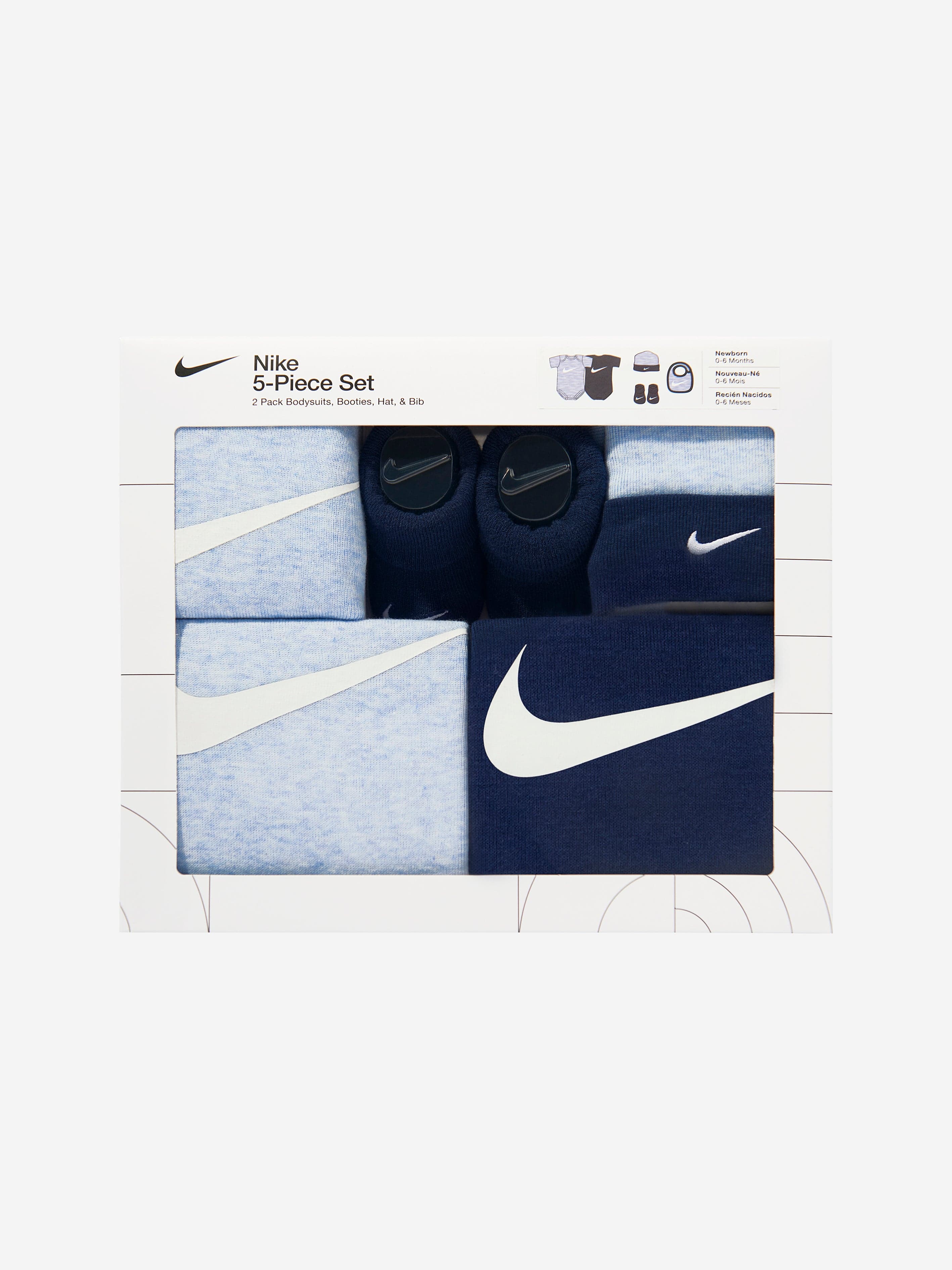 Baby Boys 5 Piece Gift Set in Blue