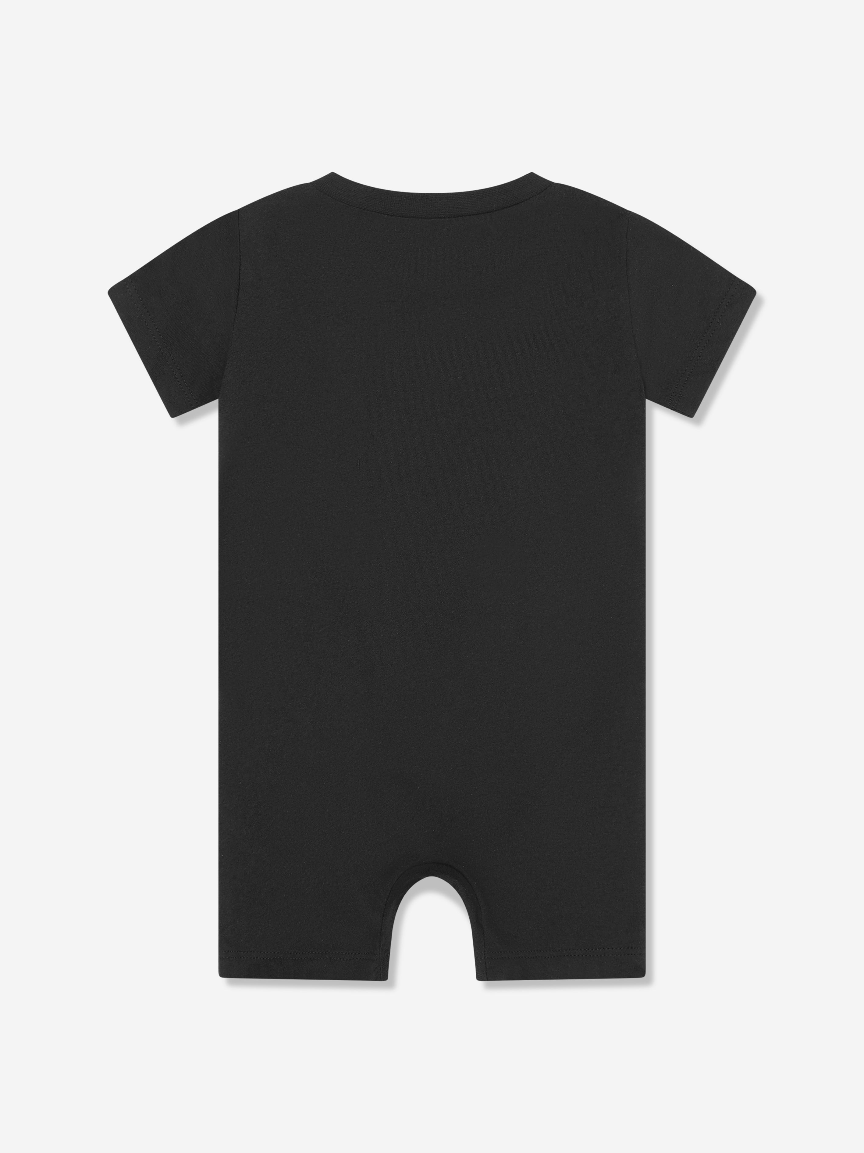 Baby Boys Futura Romper in Black