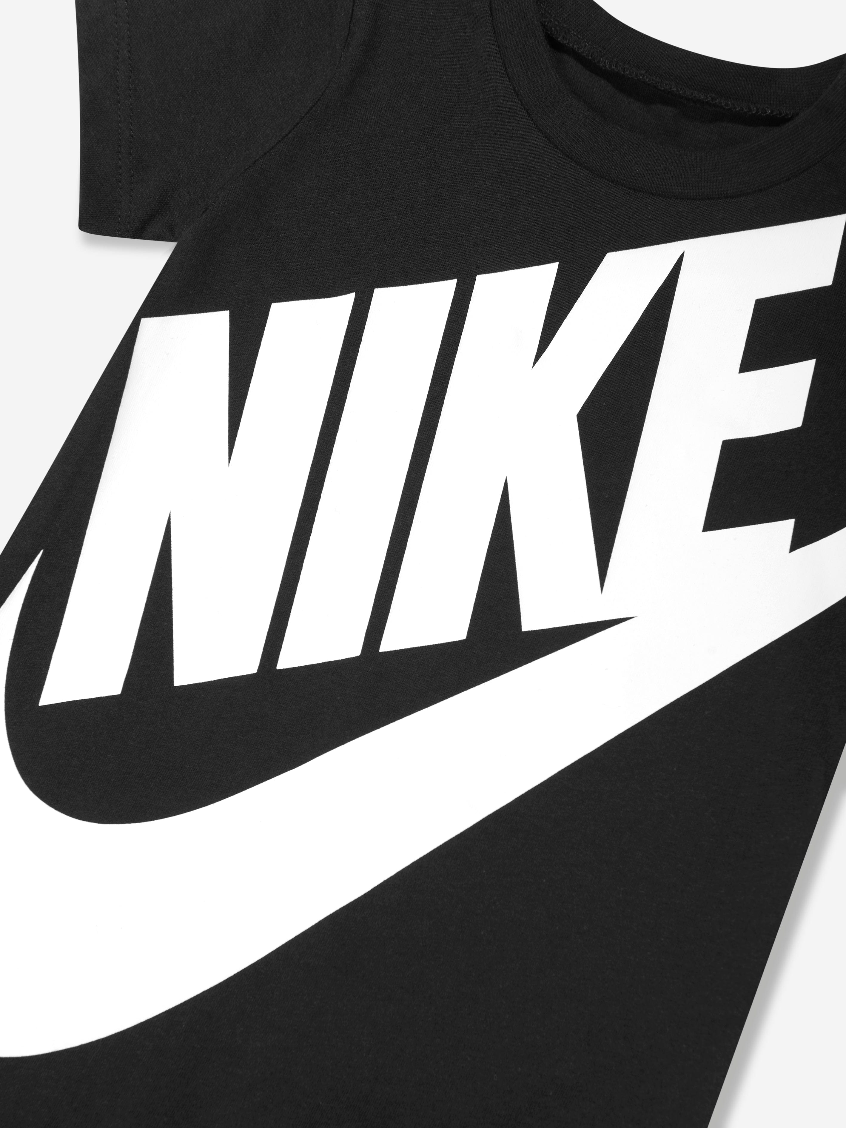 Baby Boys Futura Romper in Black