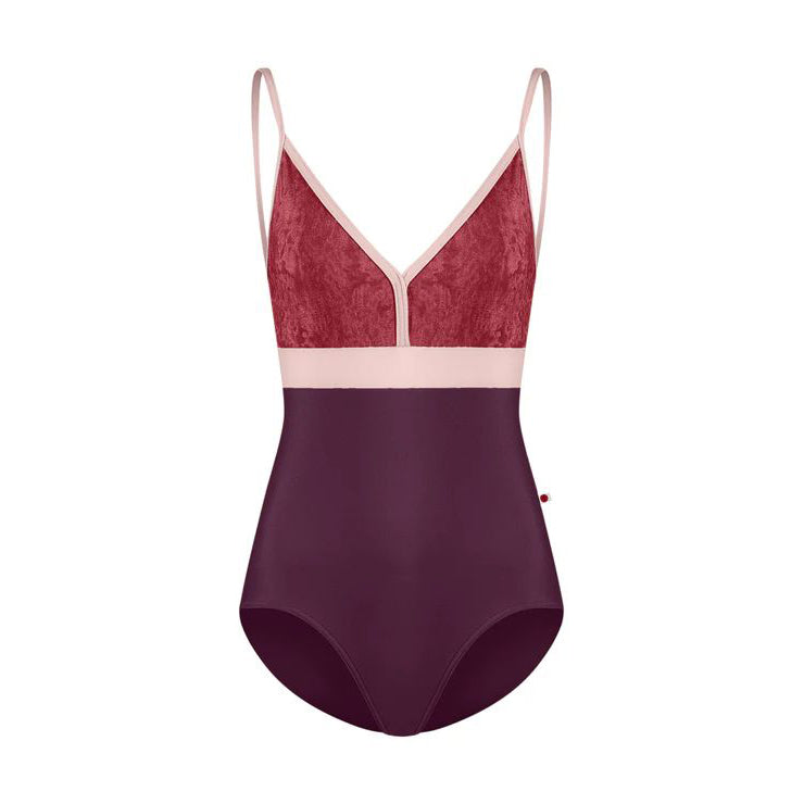 Women Wine Red"Zoe/N-Opera/CV-Garnet/T-Petal/T-Petal"Ballet Onesies