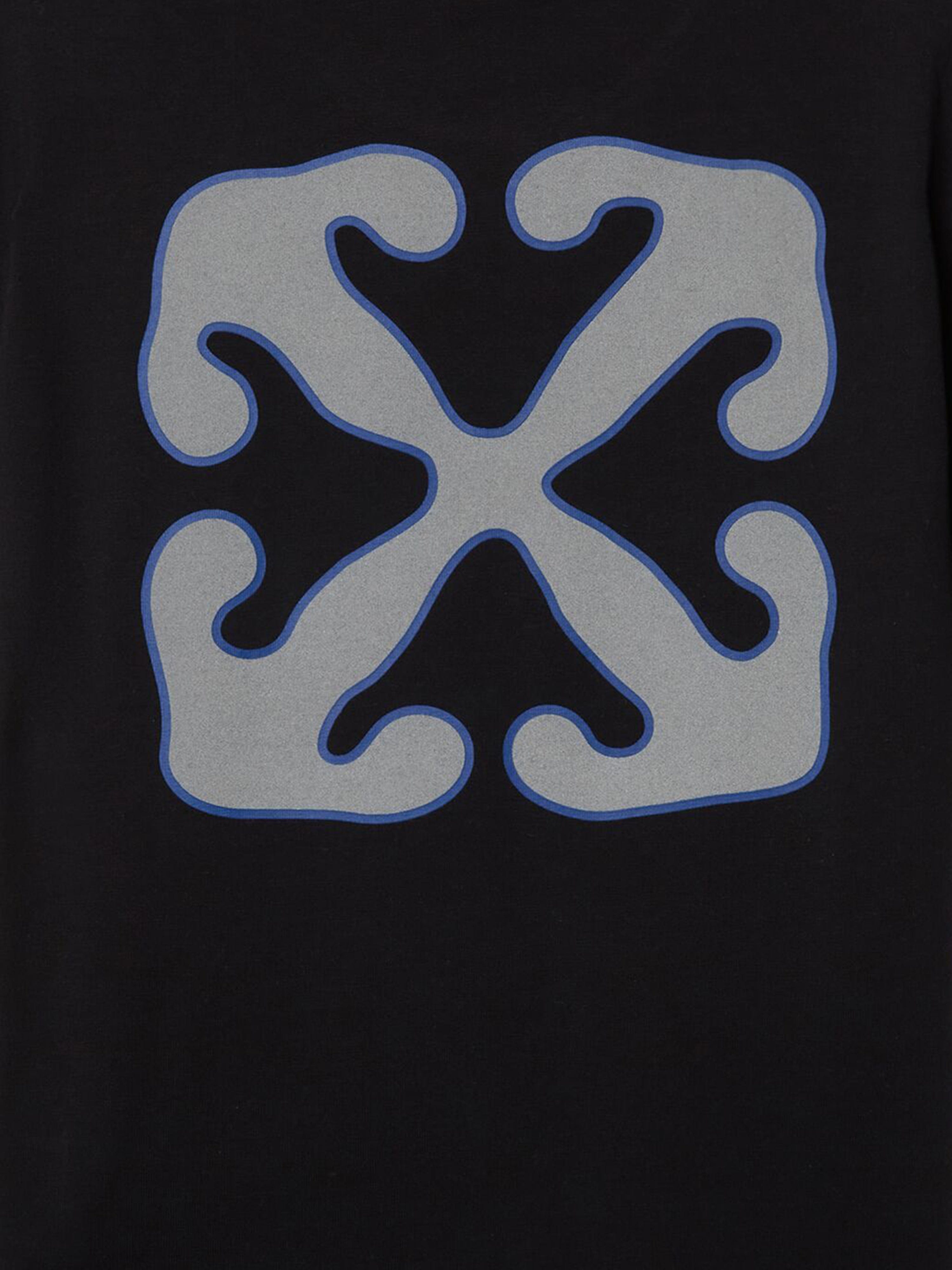 Off-White Boys Arrow Chunky T-Shirt in Black