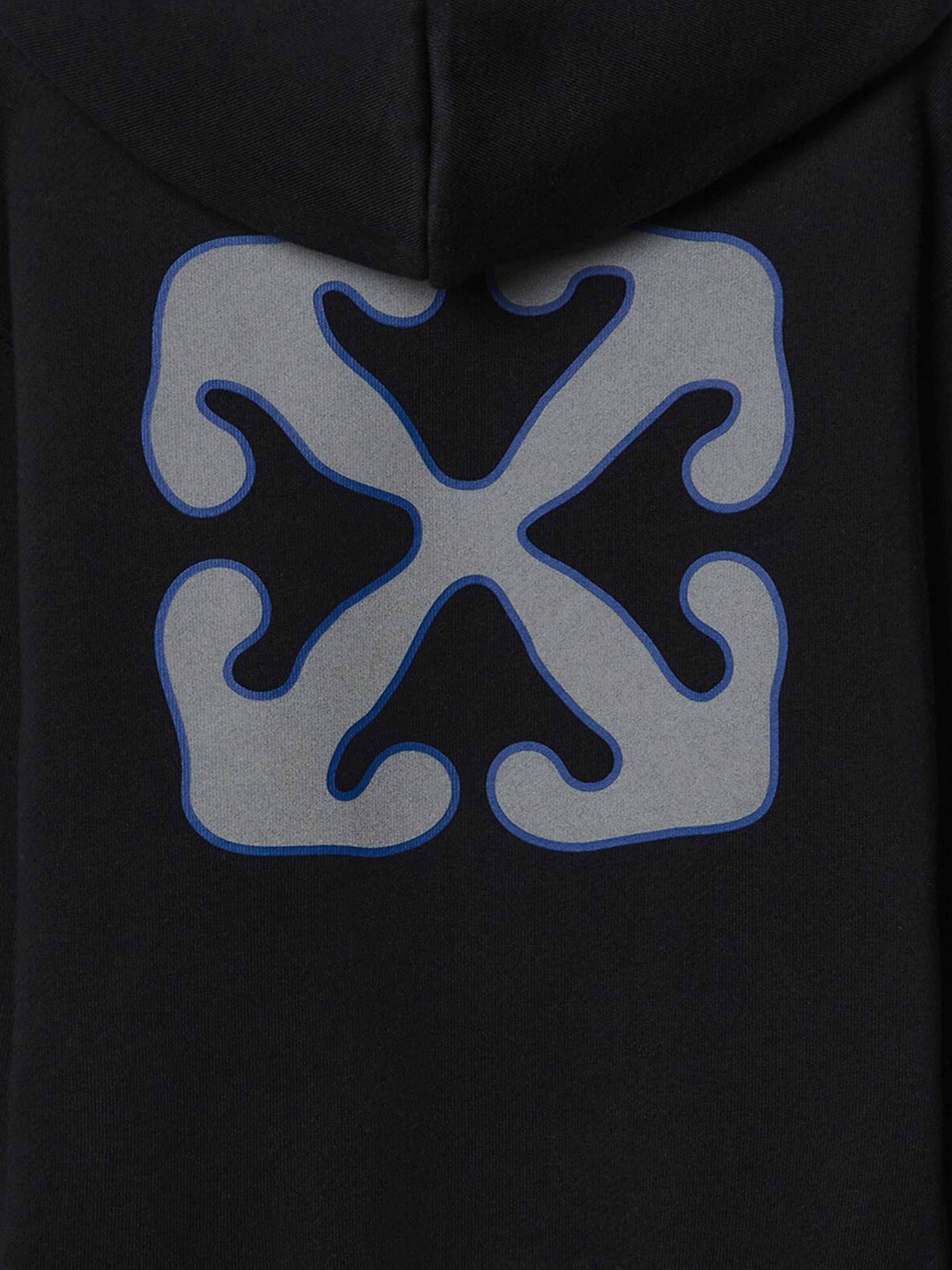 Off-White Kids Arrow Chunky Hoodie in Black