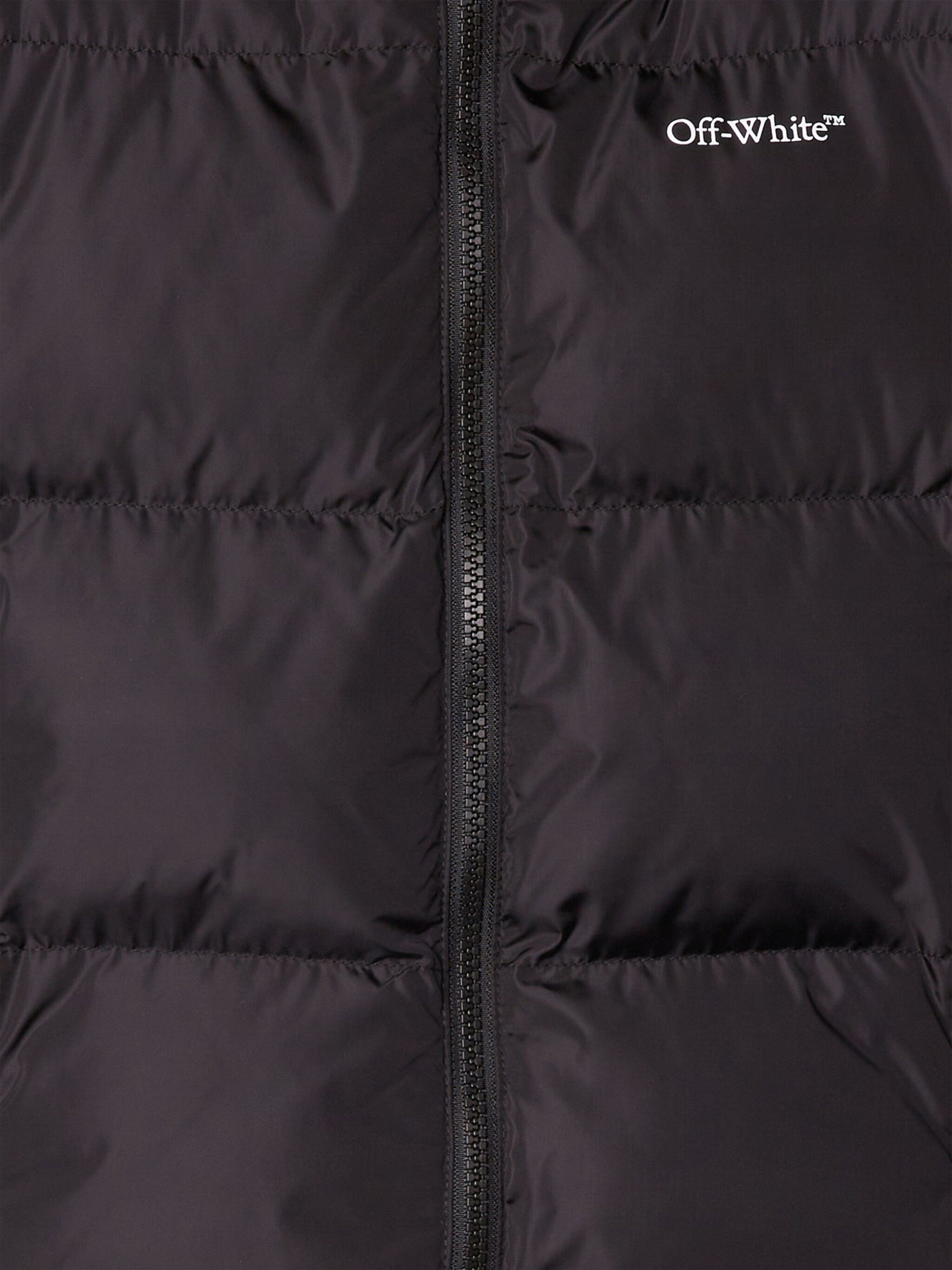 Off-White Kids Bookish Puffer Jacket in Black