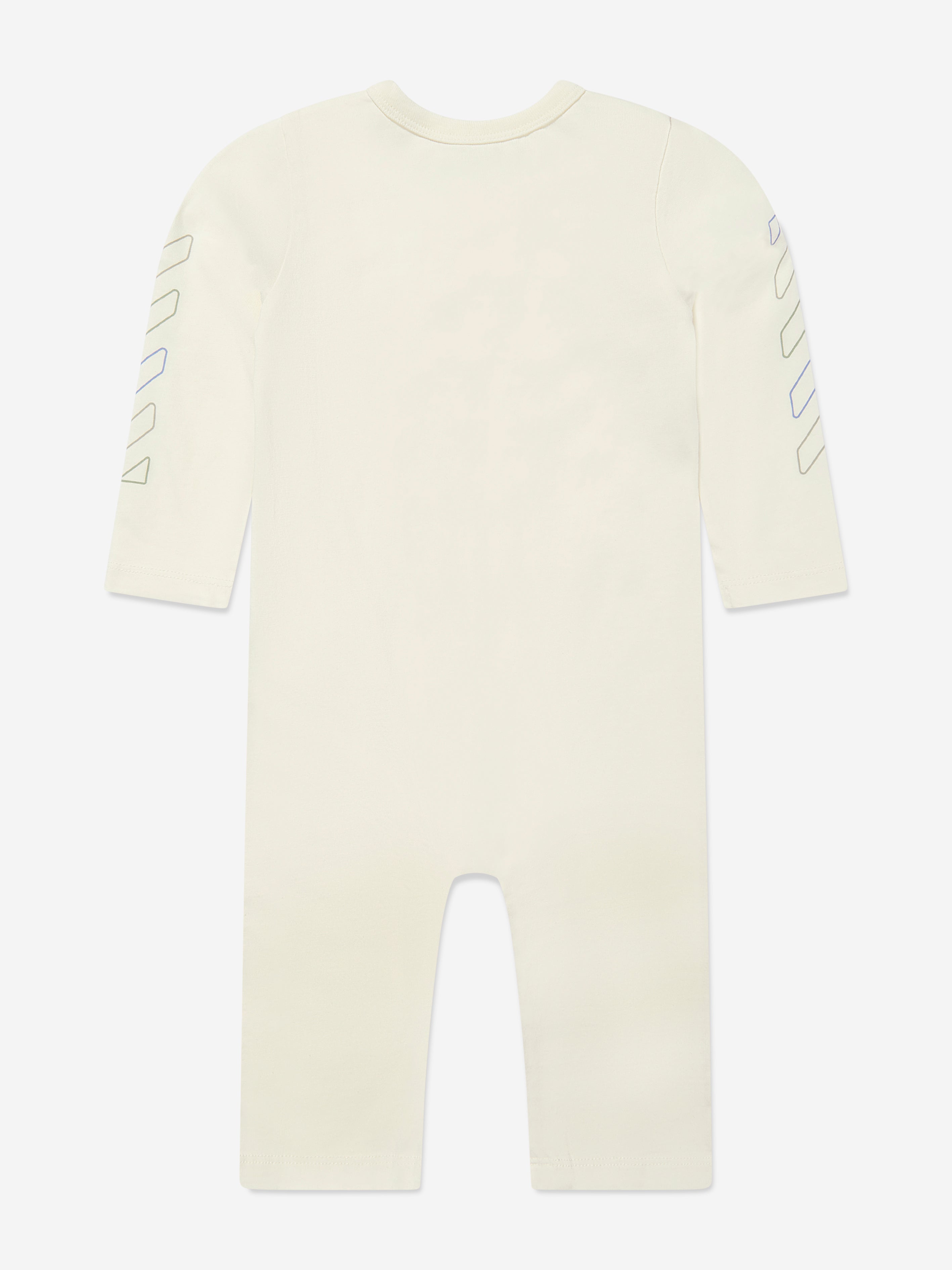 Baby Boys Bookish Crazy Romper in White