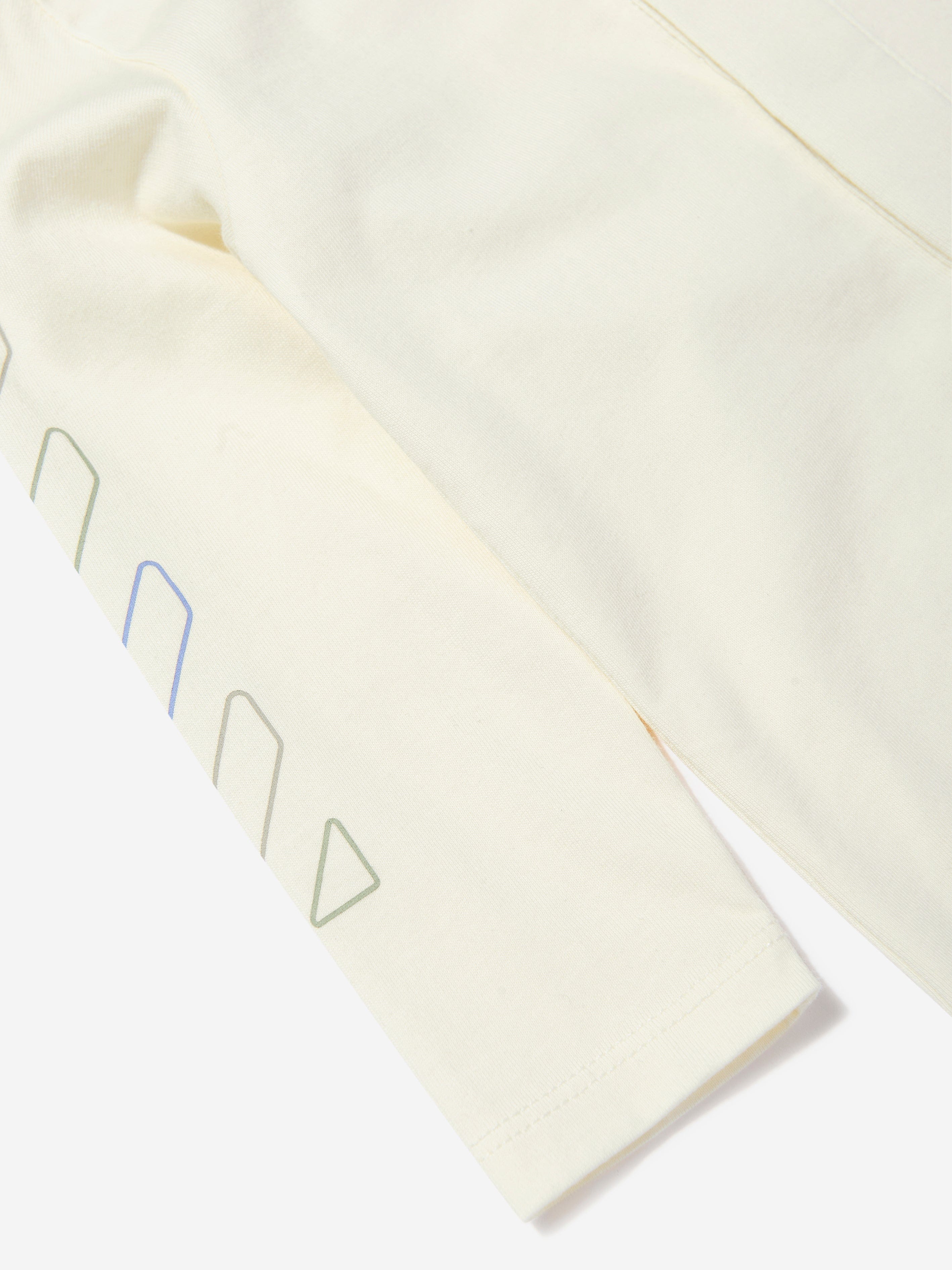 Baby Boys Bookish Crazy Romper in White