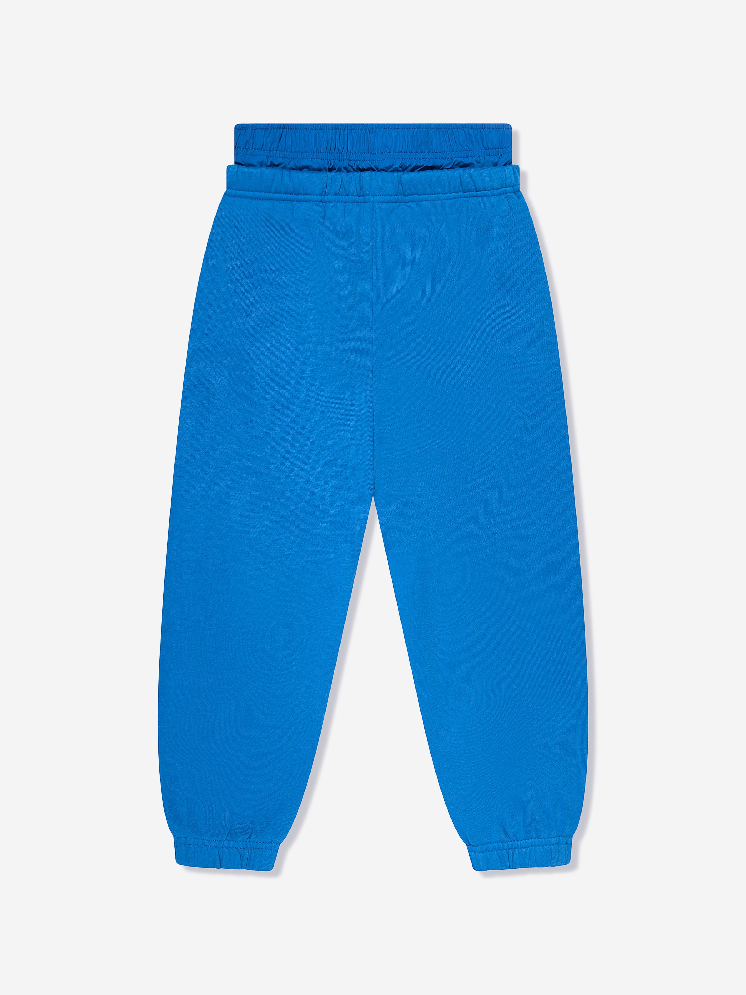 Off-White Boys Baseball Logo Joggers in Blue