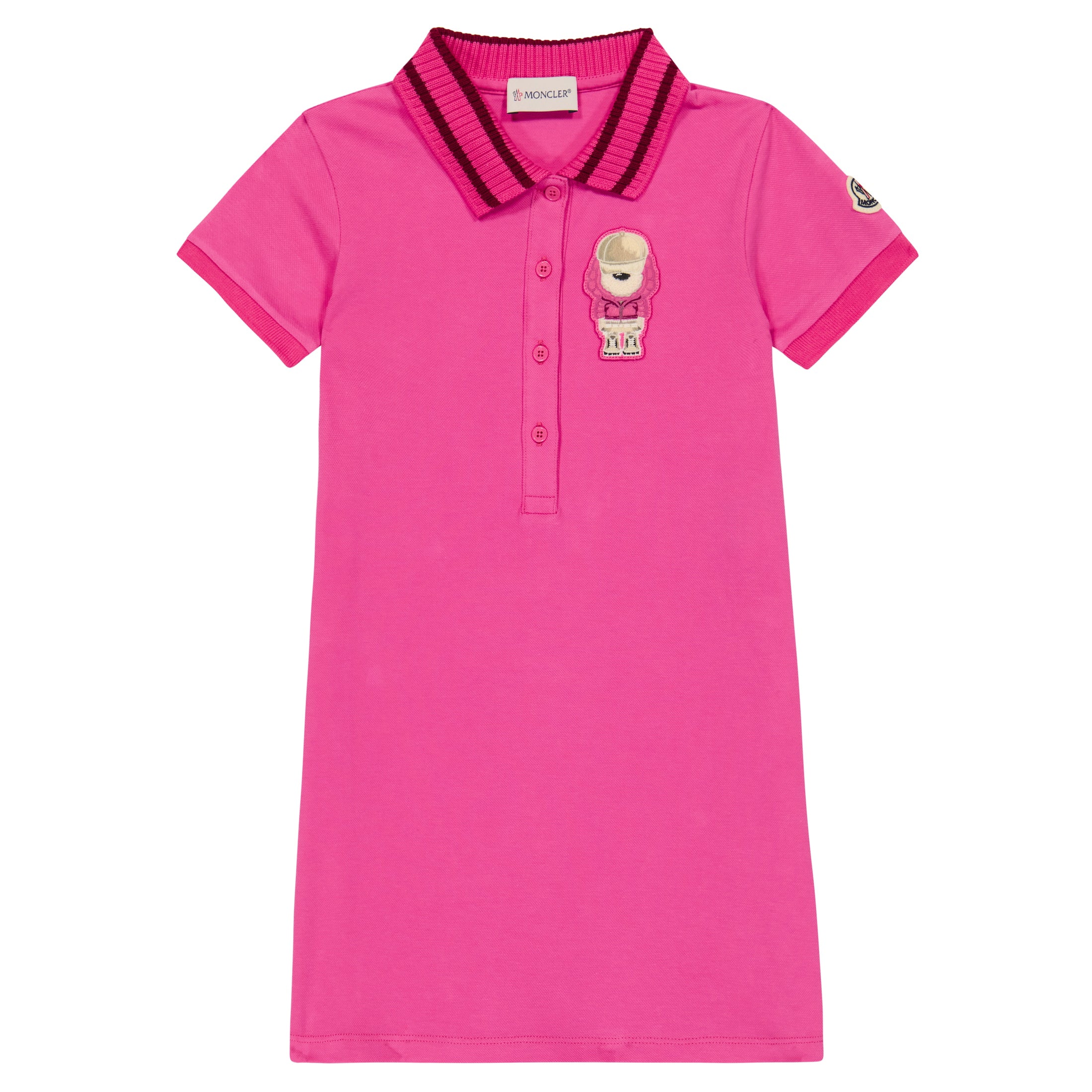 Girls Pink Cotton Dress