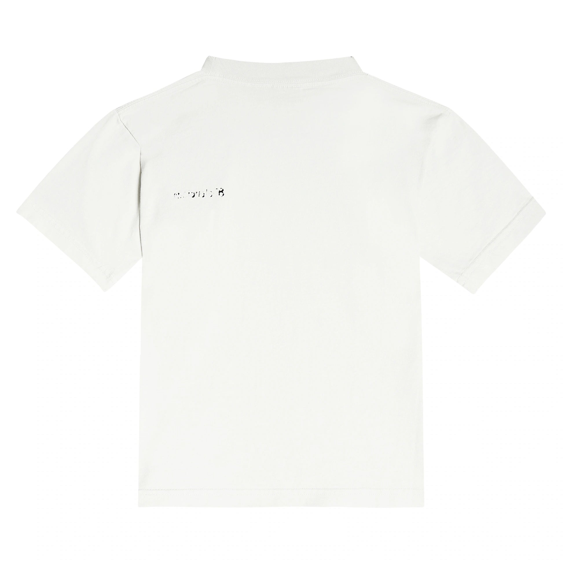 Boys & Girls White Logo Cotton T-Shirt
