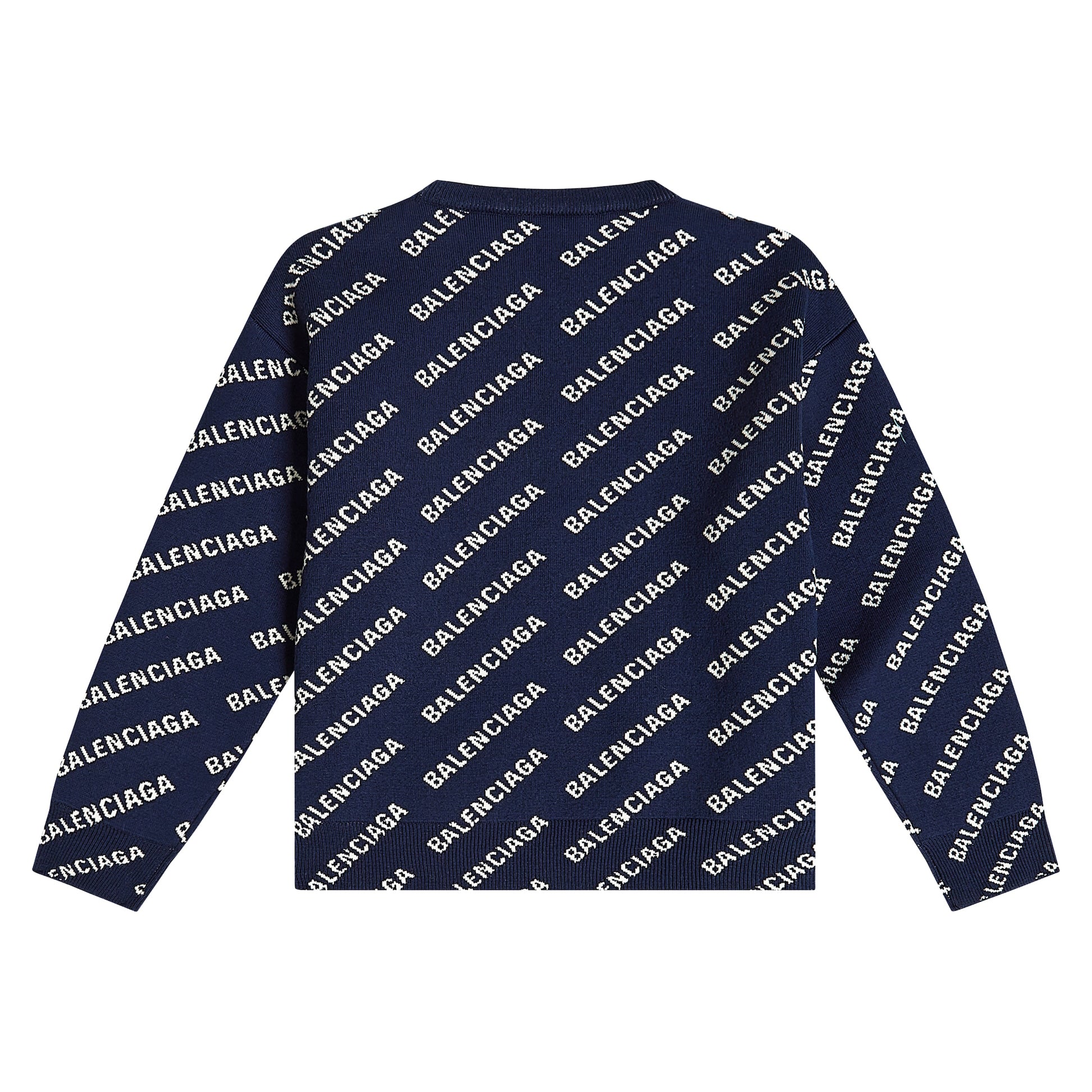 Boys & Girls Navy Logo Sweater
